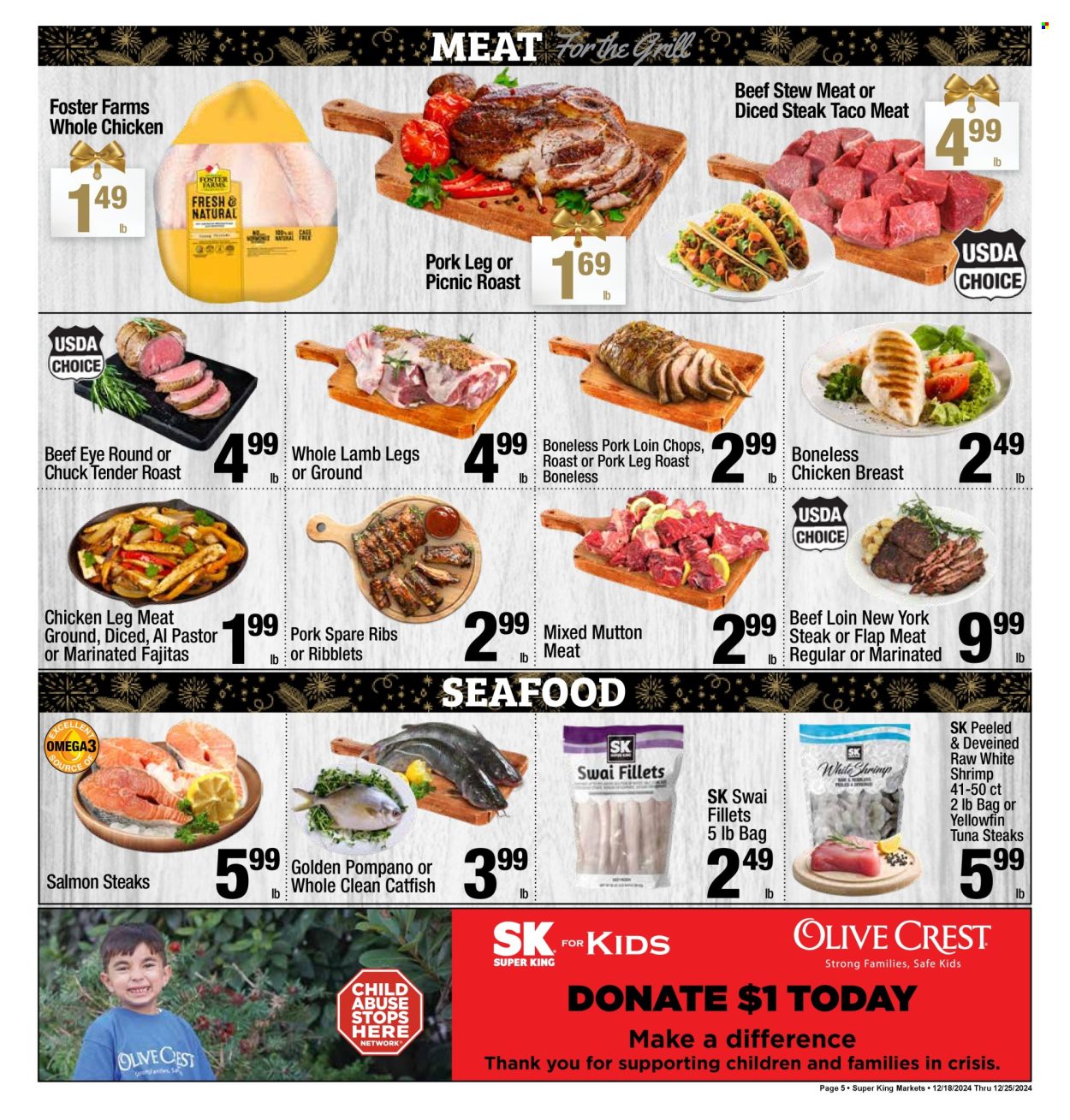 Super King Markets ad - 12/18/2024 - 12/25/2024. Page 5