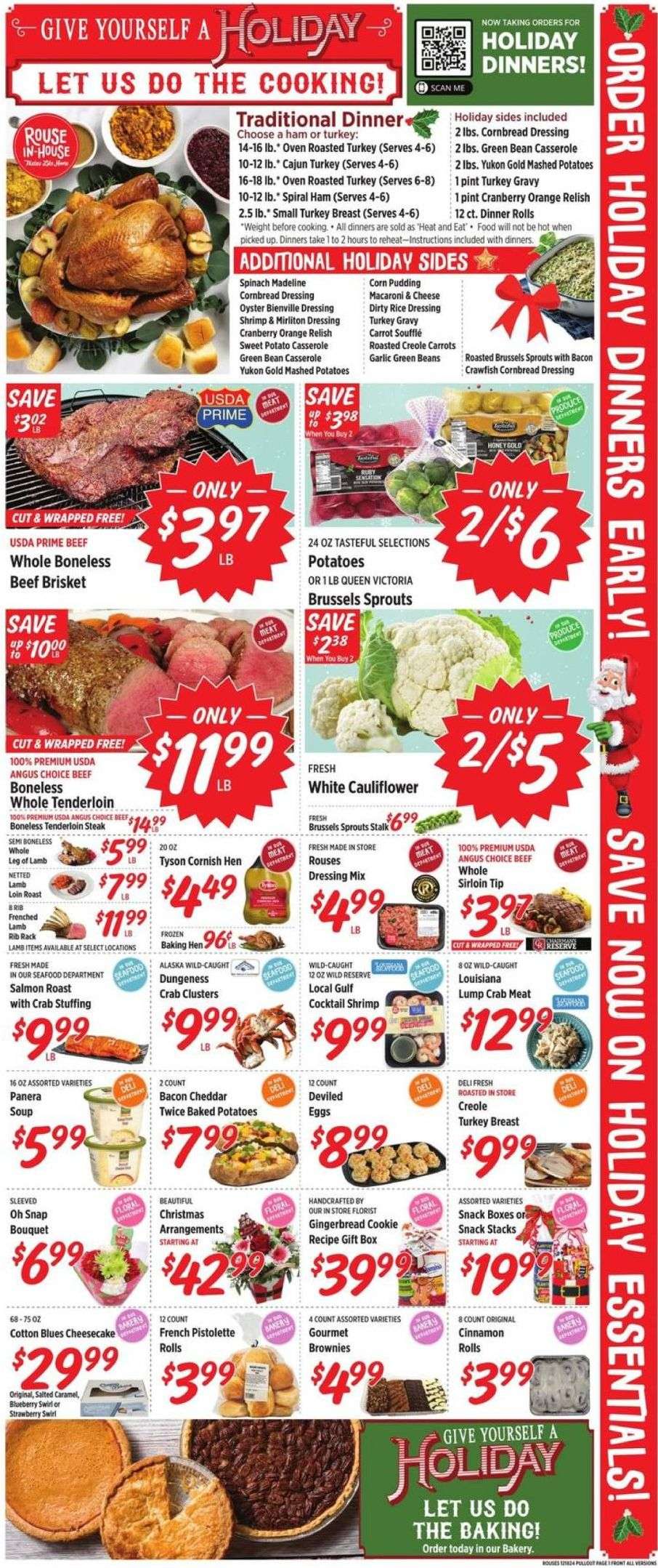 Rouses Markets ad - 12/18/2024 - 12/24/2024. Page 3