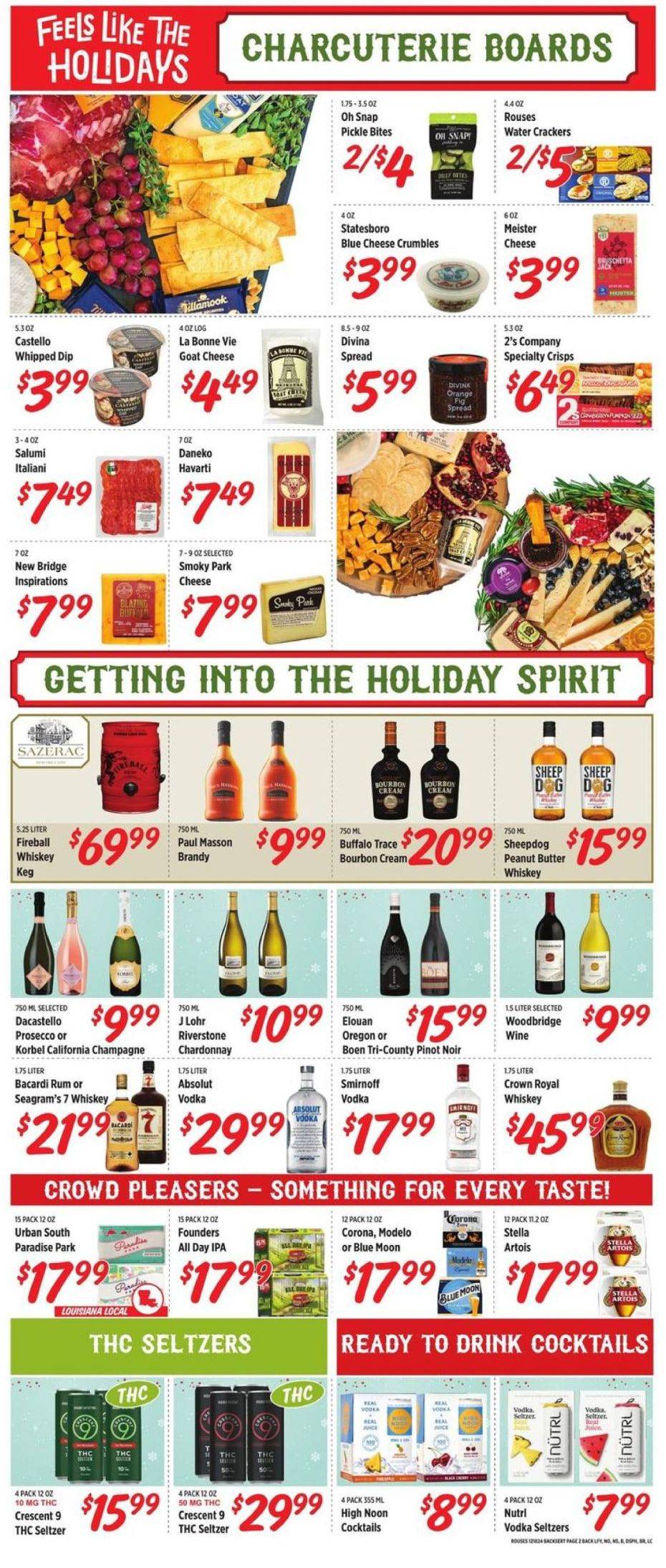 Rouses Markets ad - 12/18/2024 - 12/24/2024. Page 4