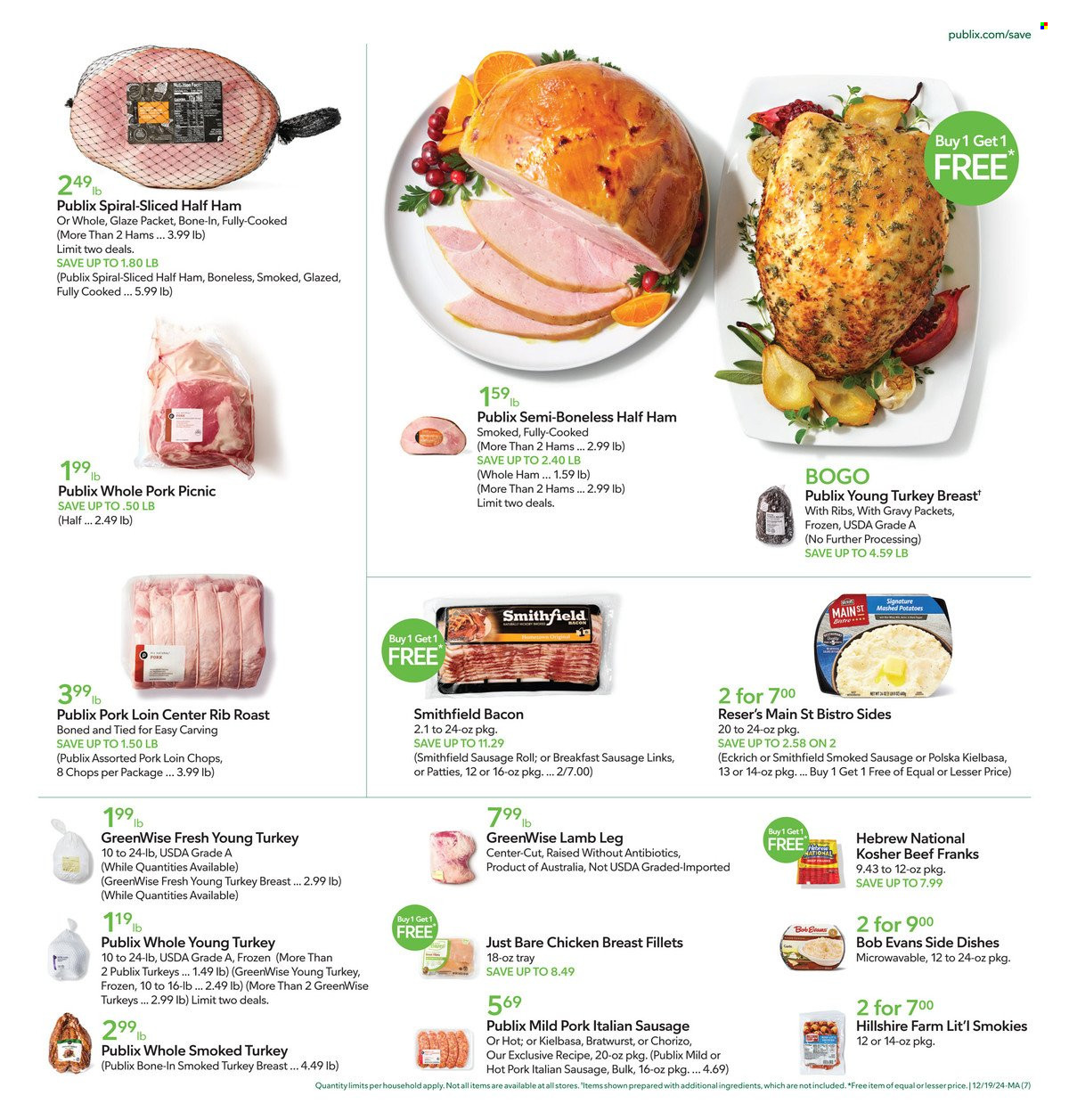 Publix ad - 12/19/2024 - 12/24/2024. Page 7