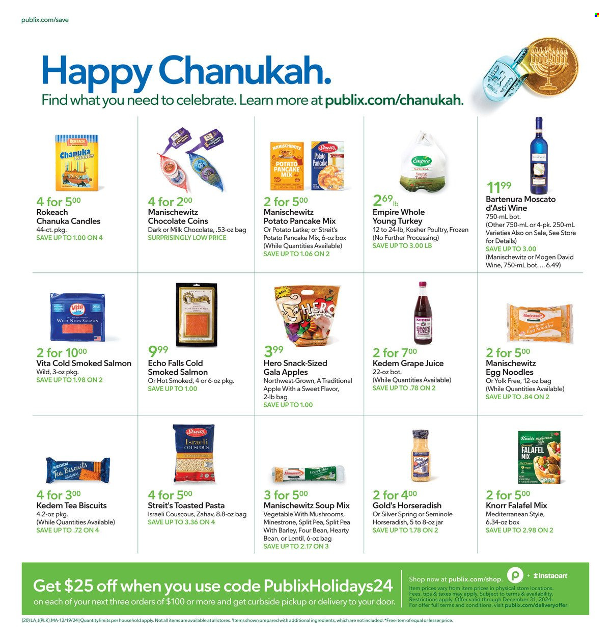 Publix ad - 12/19/2024 - 12/24/2024. Page 20