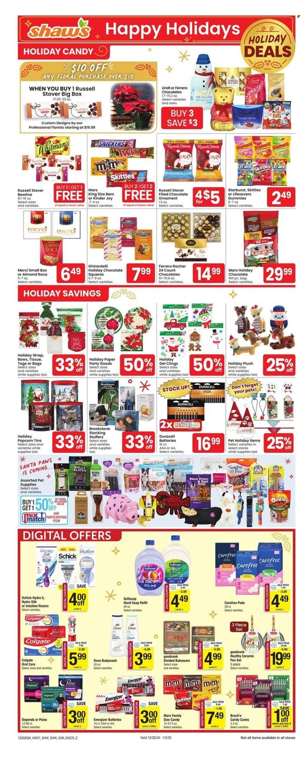 Shaw’s ad - 12/20/2024 - 12/26/2024. Page 7