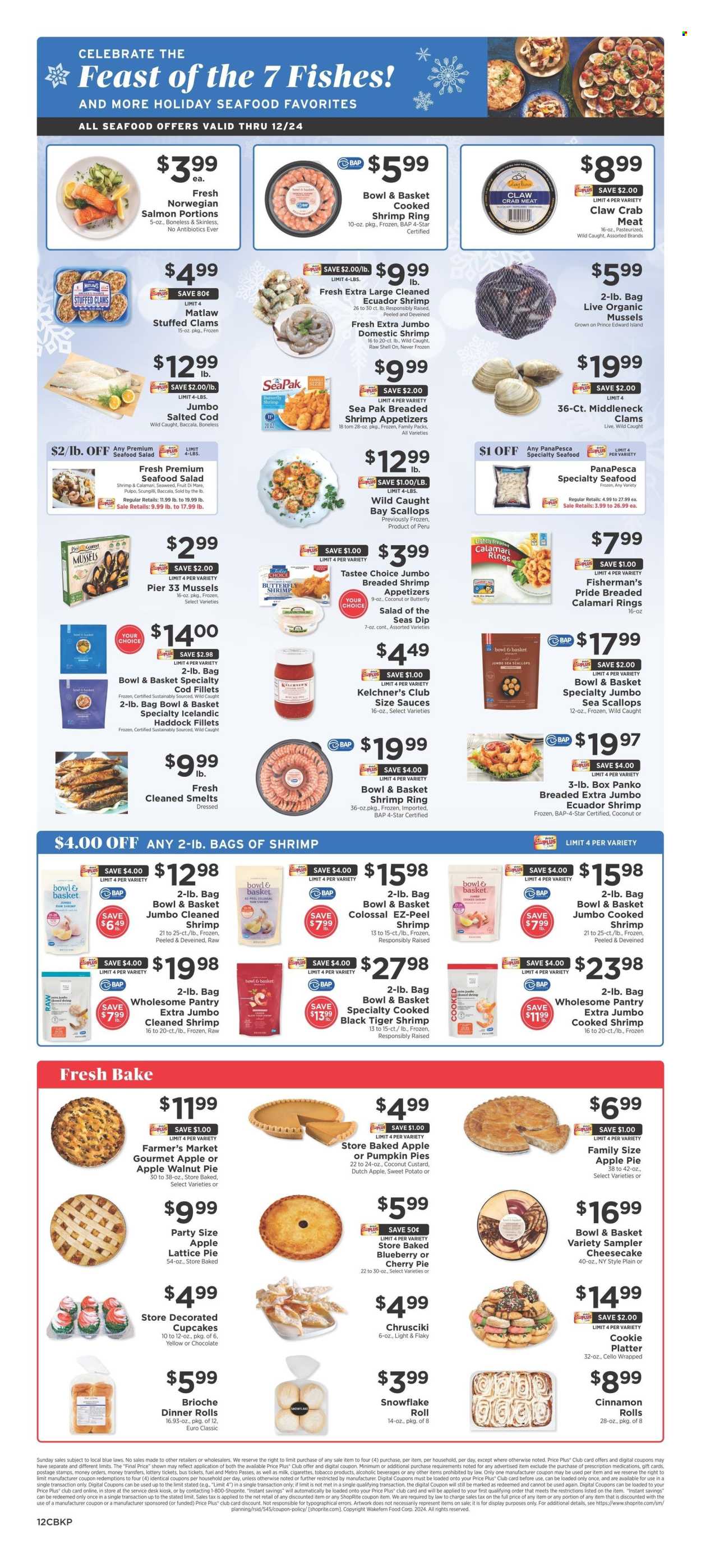 ShopRite ad - 12/20/2024 - 12/26/2024. Page 12