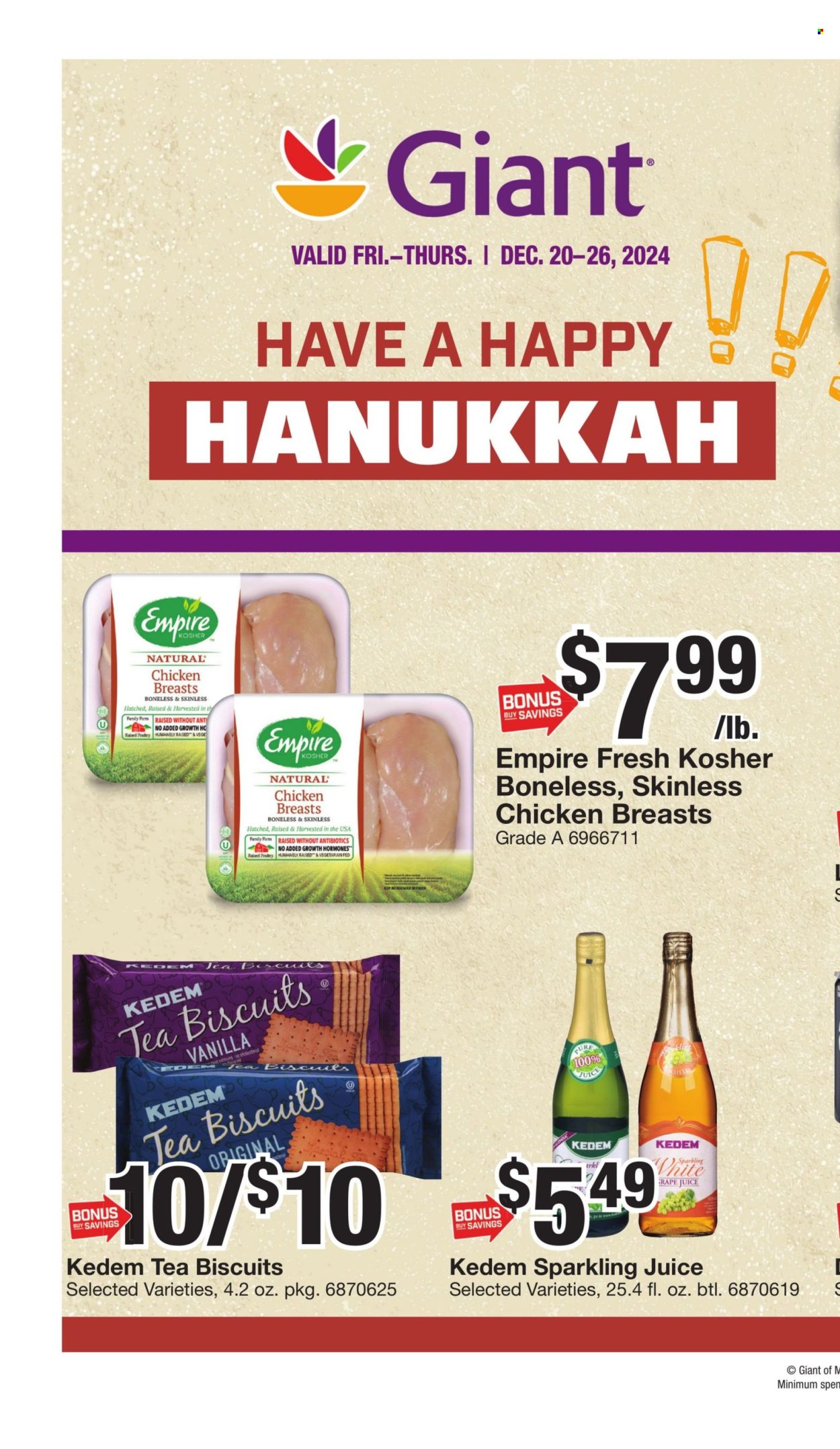 Giant Food ad - 12/20/2024 - 12/26/2024. Page 9