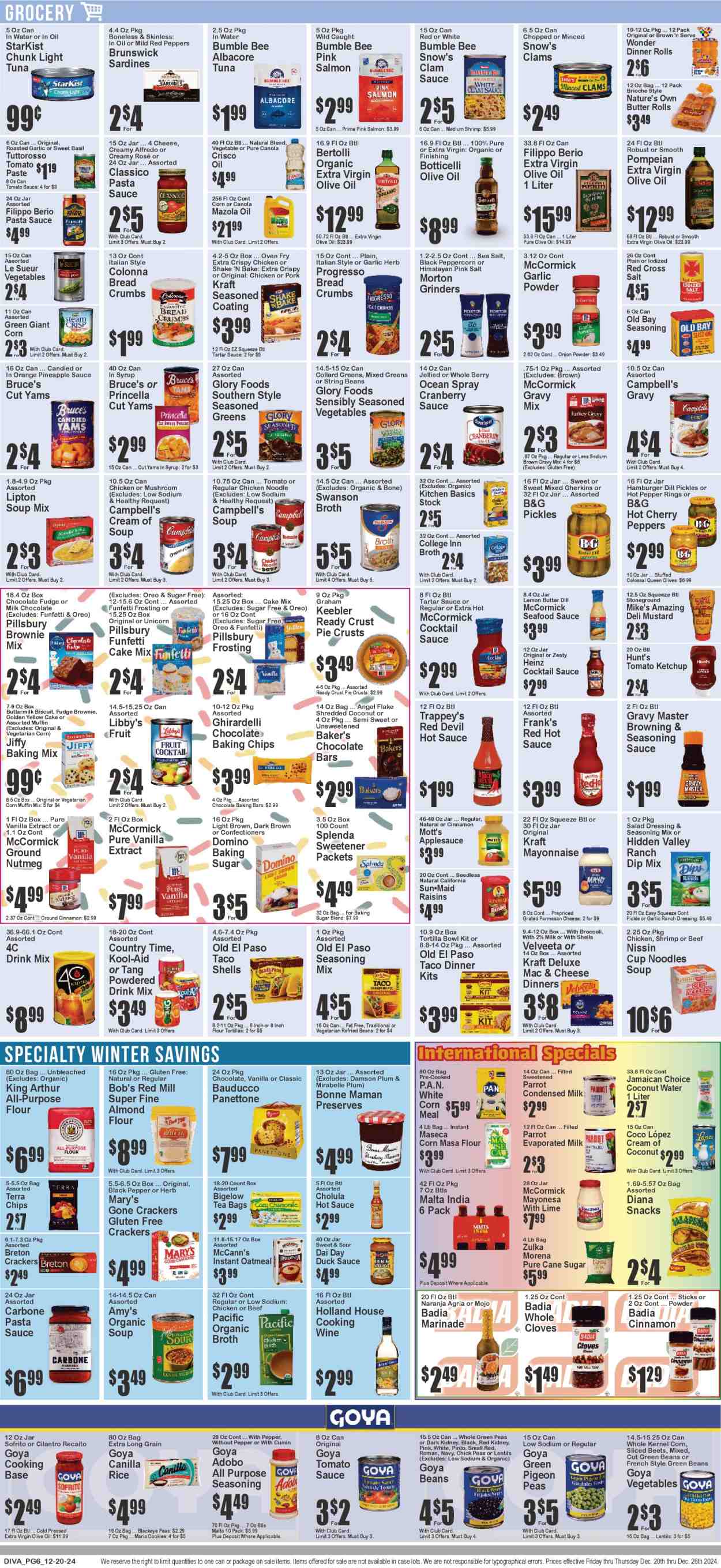 Key Food ad - 12/20/2024 - 12/26/2024. Page 6