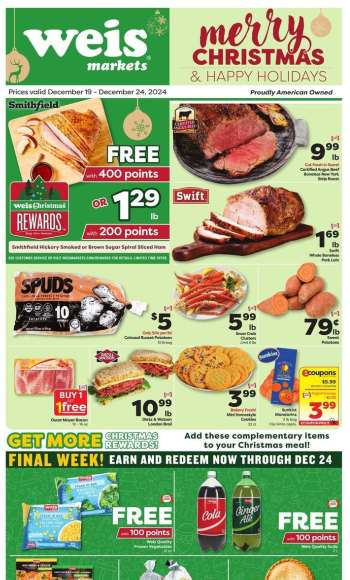 Weis Flyer - 12/19/2024 - 12/24/2024.