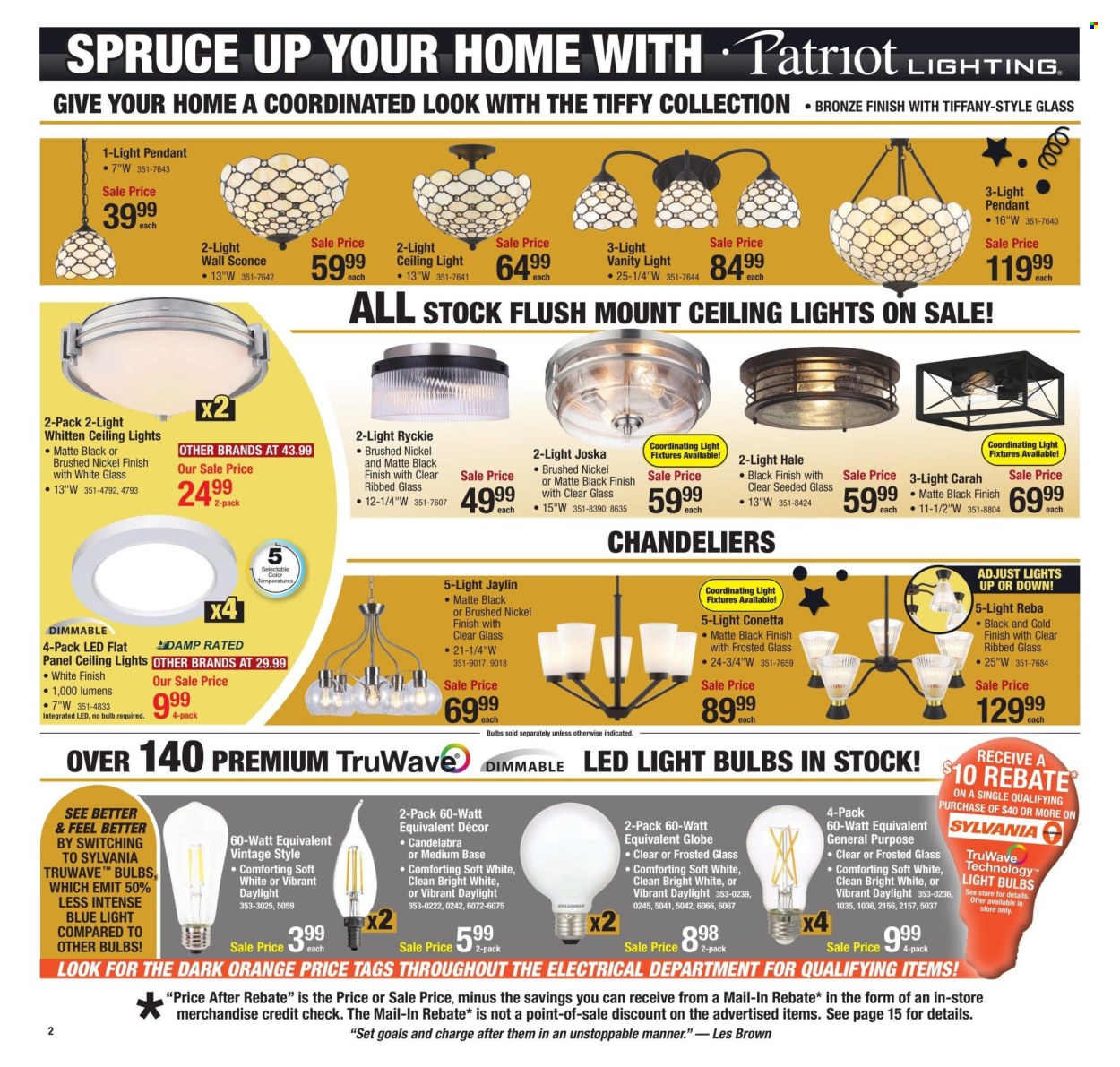Menards ad - 12/19/2024 - 12/31/2024. Page 2