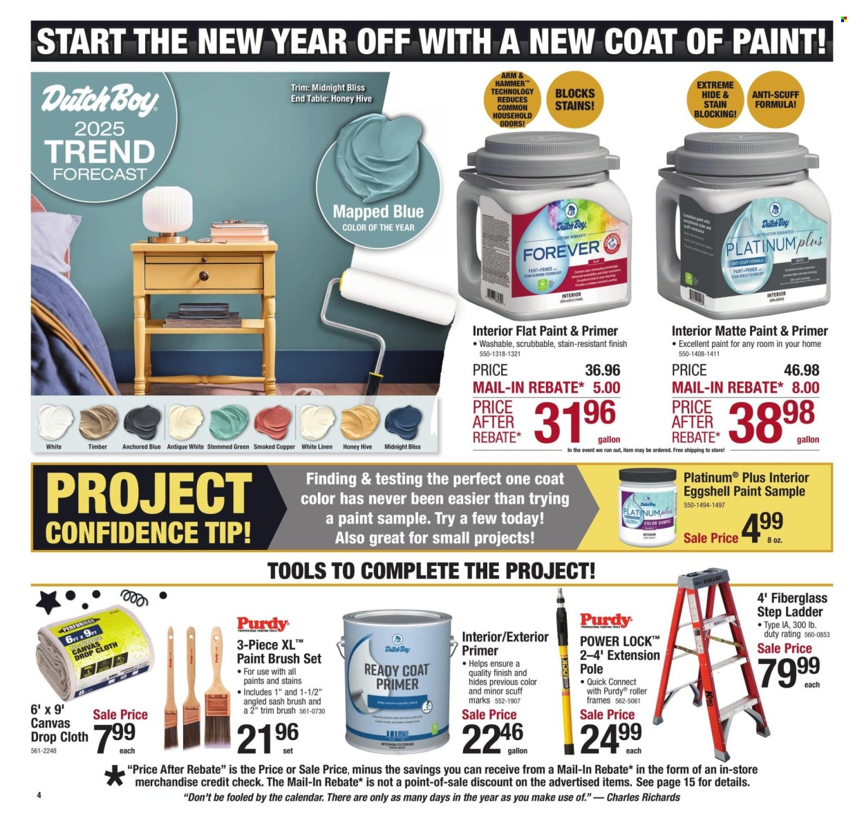 Menards ad - 12/19/2024 - 12/31/2024. Page 6