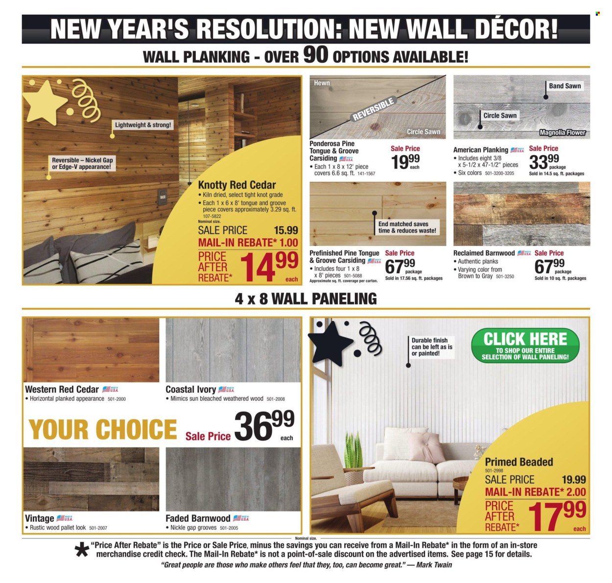 Menards ad - 12/19/2024 - 12/31/2024. Page 7