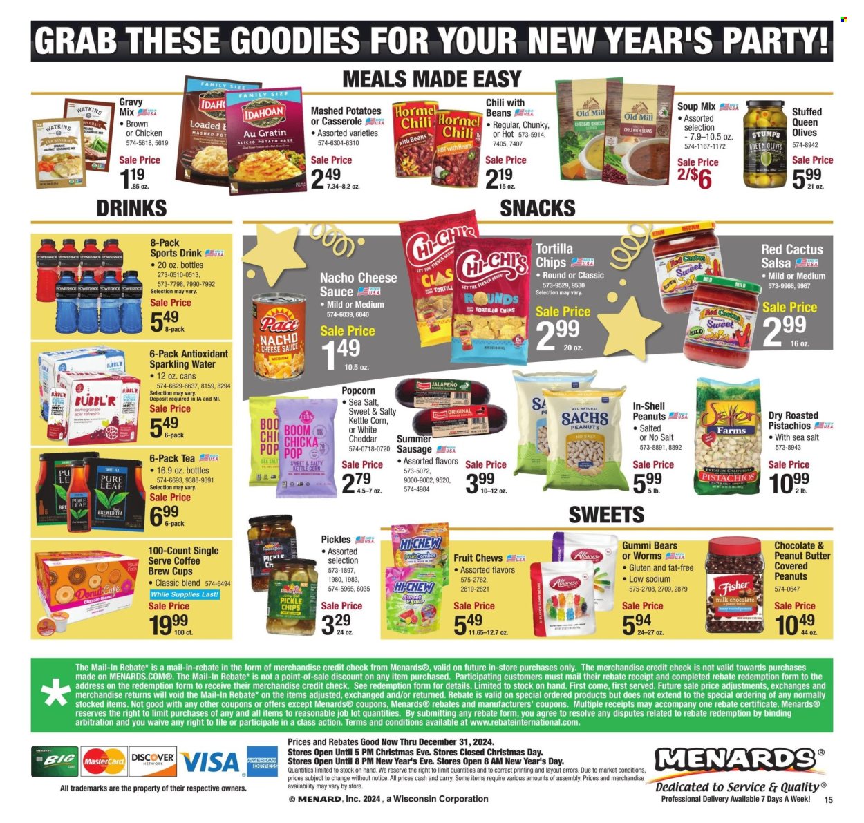 Menards ad - 12/19/2024 - 12/31/2024. Page 22