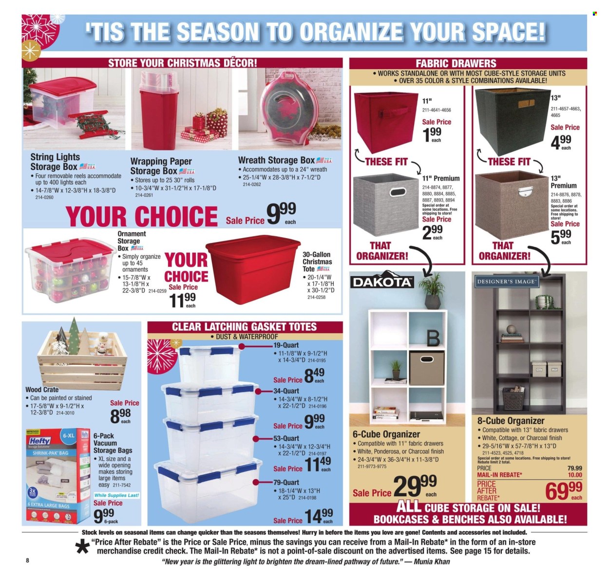 Menards ad - 12/19/2024 - 12/31/2024. Page 14