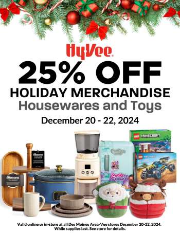 Hy-Vee Flyer - 12/20/2024 - 12/22/2024.