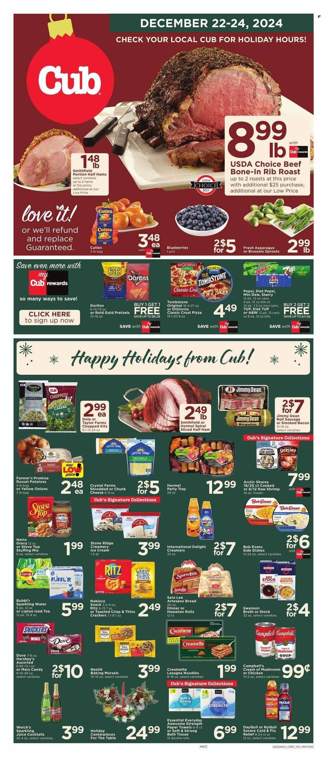 Cub Foods ad - 12/22/2024 - 12/24/2024. Page 1