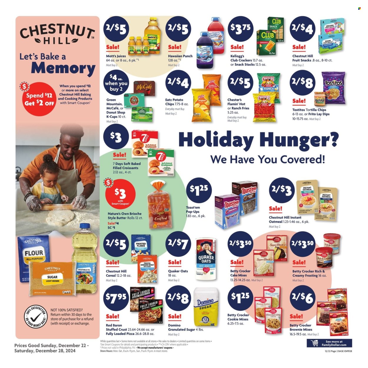 Family Dollar ad - 12/22/2024 - 12/28/2024. Page 2