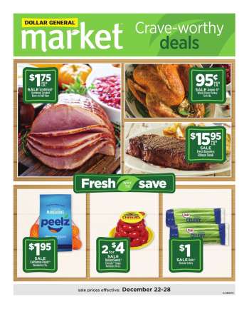 Dollar General Flyer - 12/22/2024 - 12/28/2024.