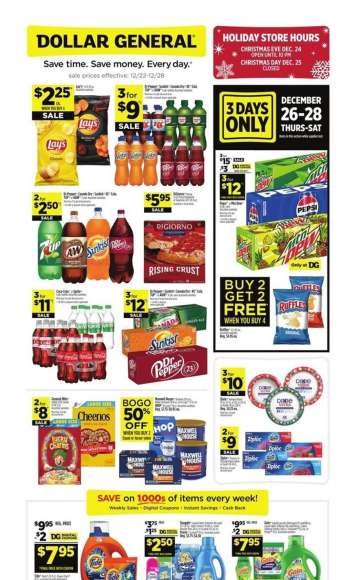 Dollar General Flyer - 12/22/2024 - 12/28/2024.