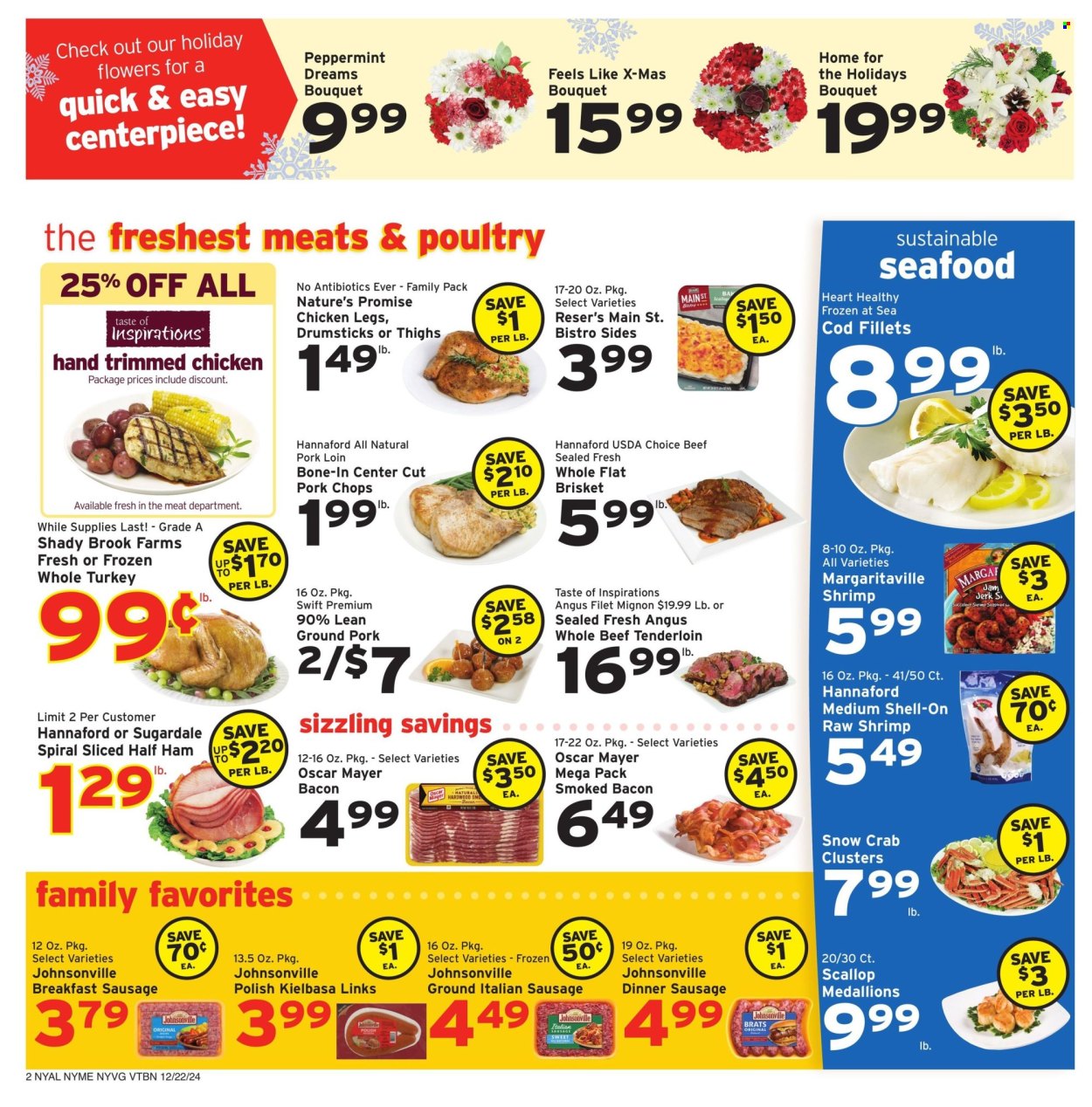 Hannaford ad - 12/22/2024 - 12/28/2024. Page 2