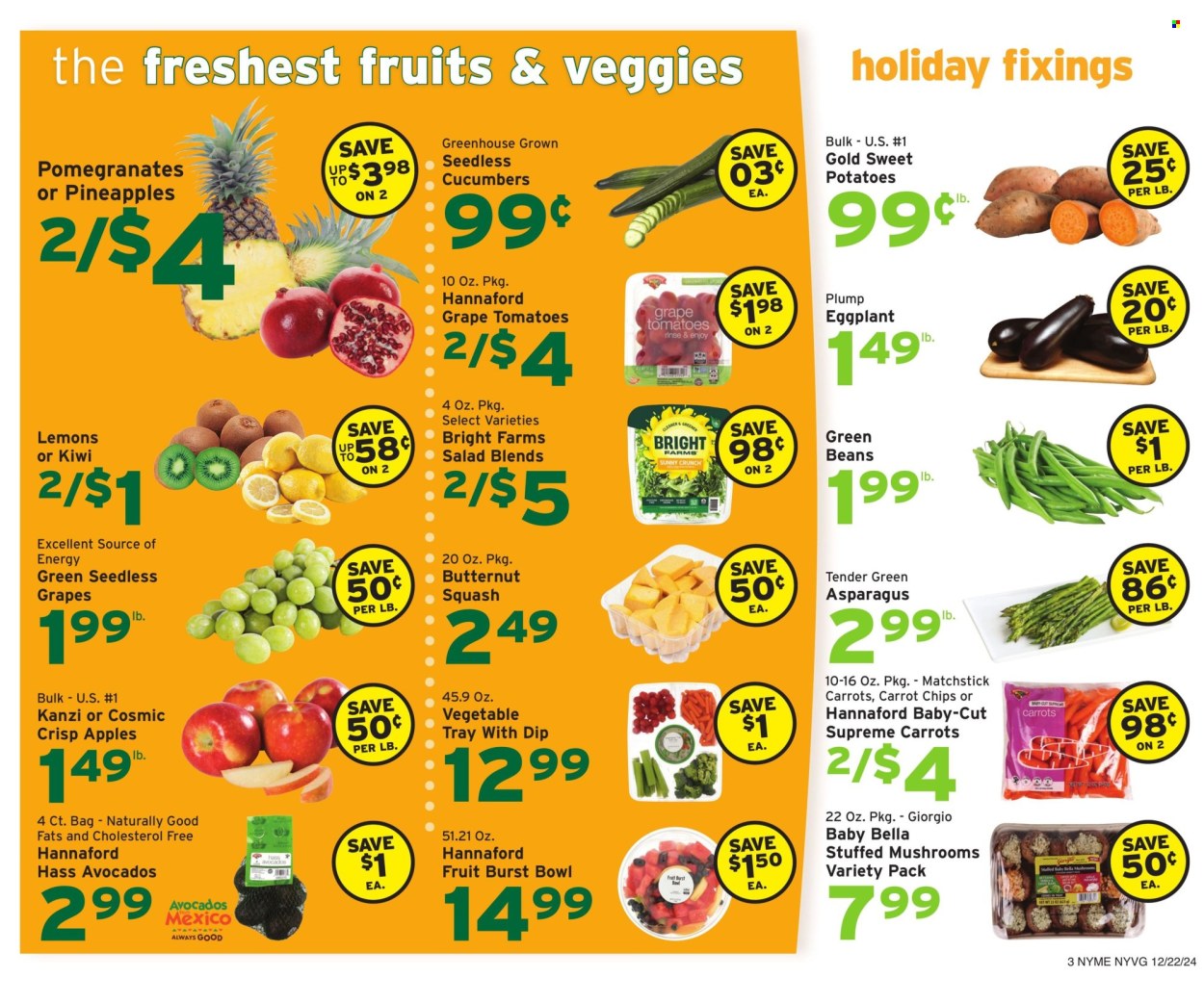 Hannaford ad - 12/22/2024 - 12/28/2024. Page 3