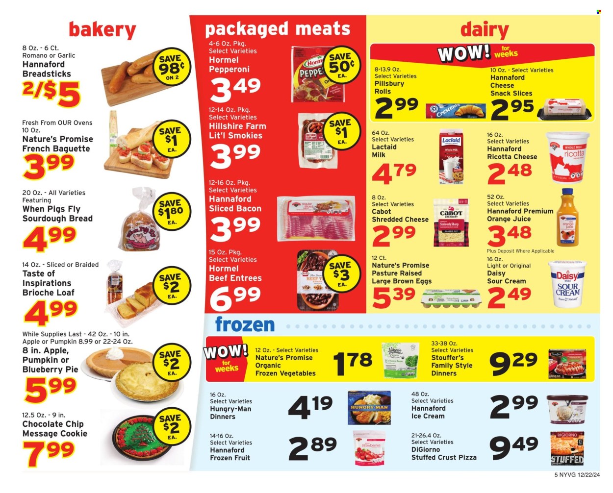 Hannaford ad - 12/22/2024 - 12/28/2024. Page 6