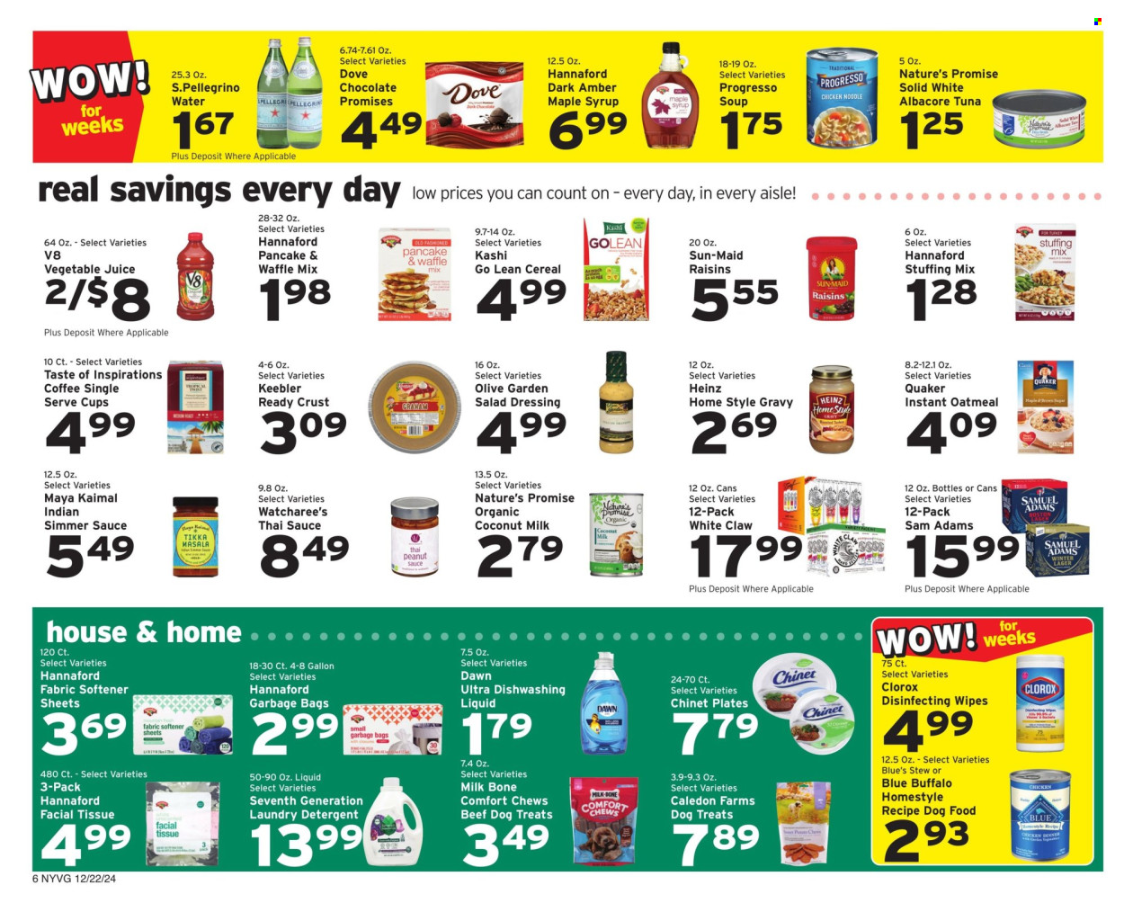 Hannaford ad - 12/22/2024 - 12/28/2024. Page 7