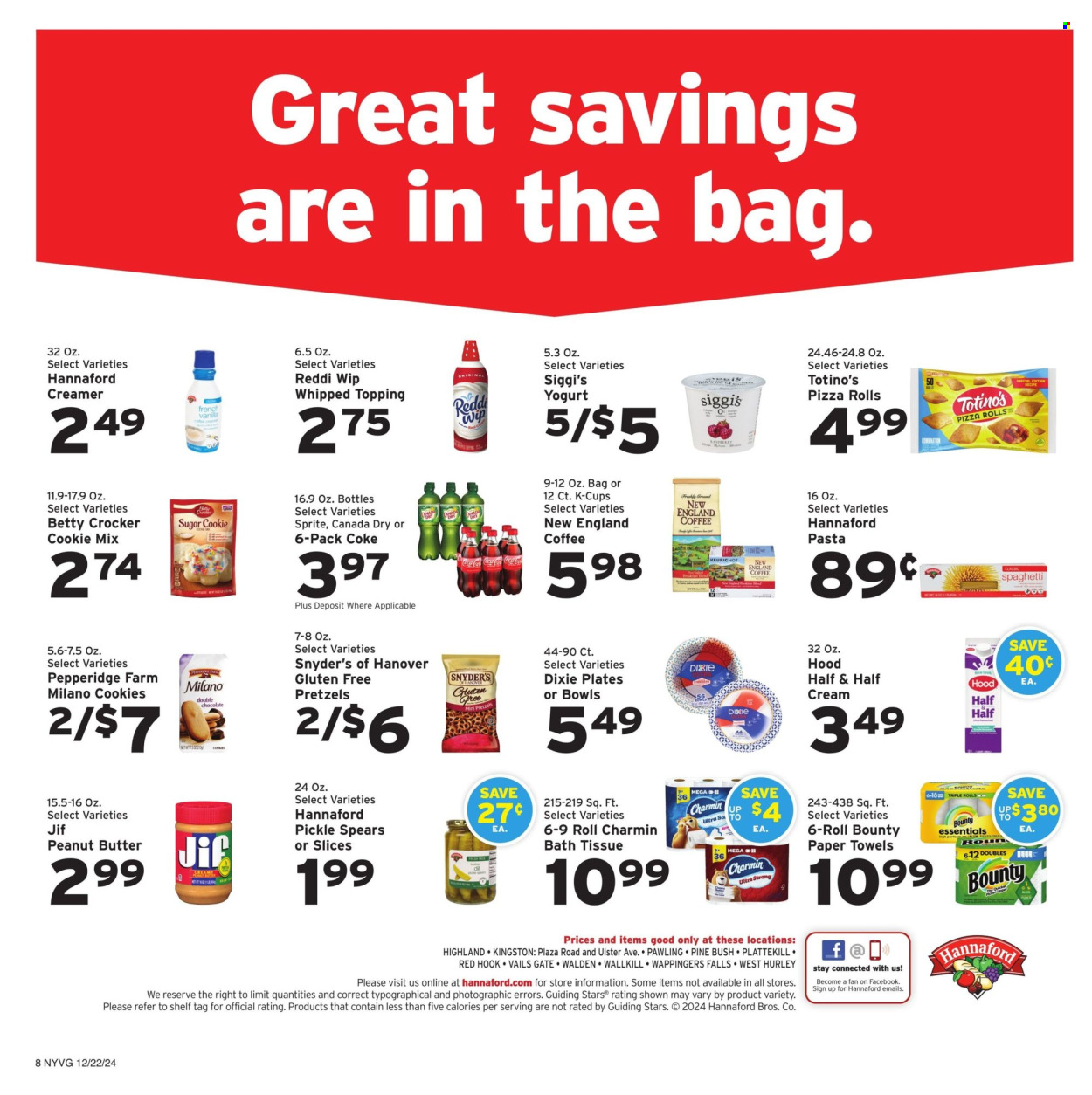 Hannaford ad - 12/22/2024 - 12/28/2024. Page 10
