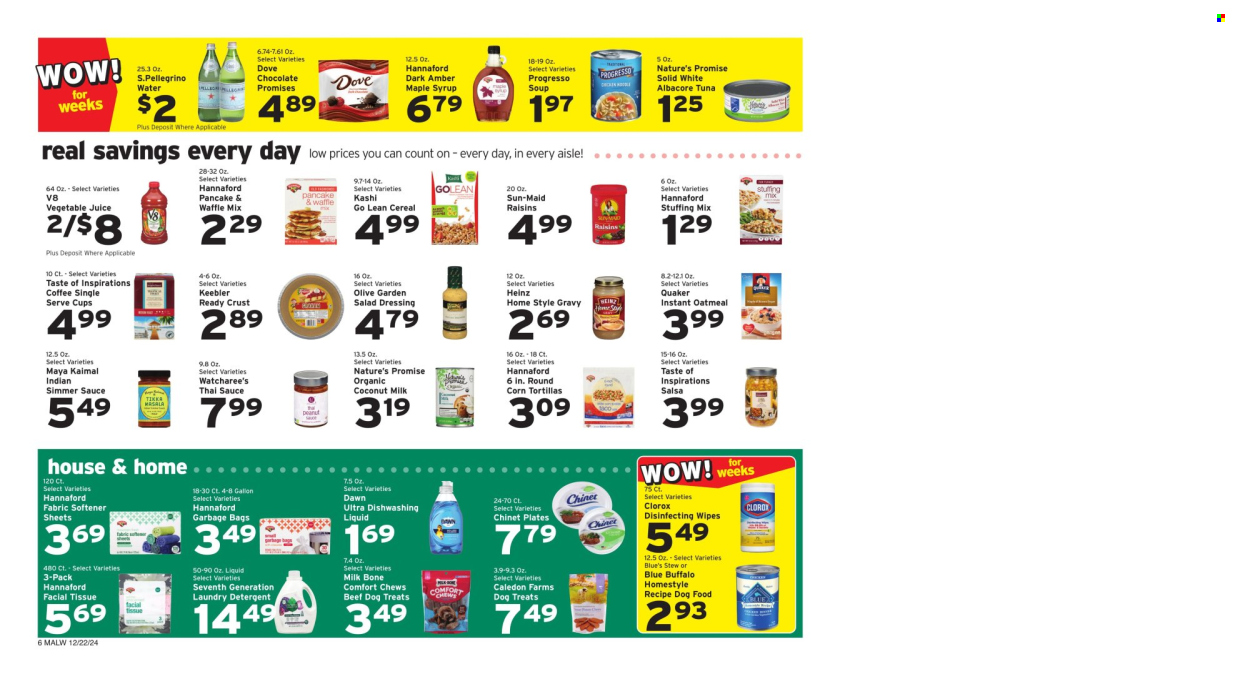 Hannaford ad - 12/22/2024 - 12/28/2024. Page 9