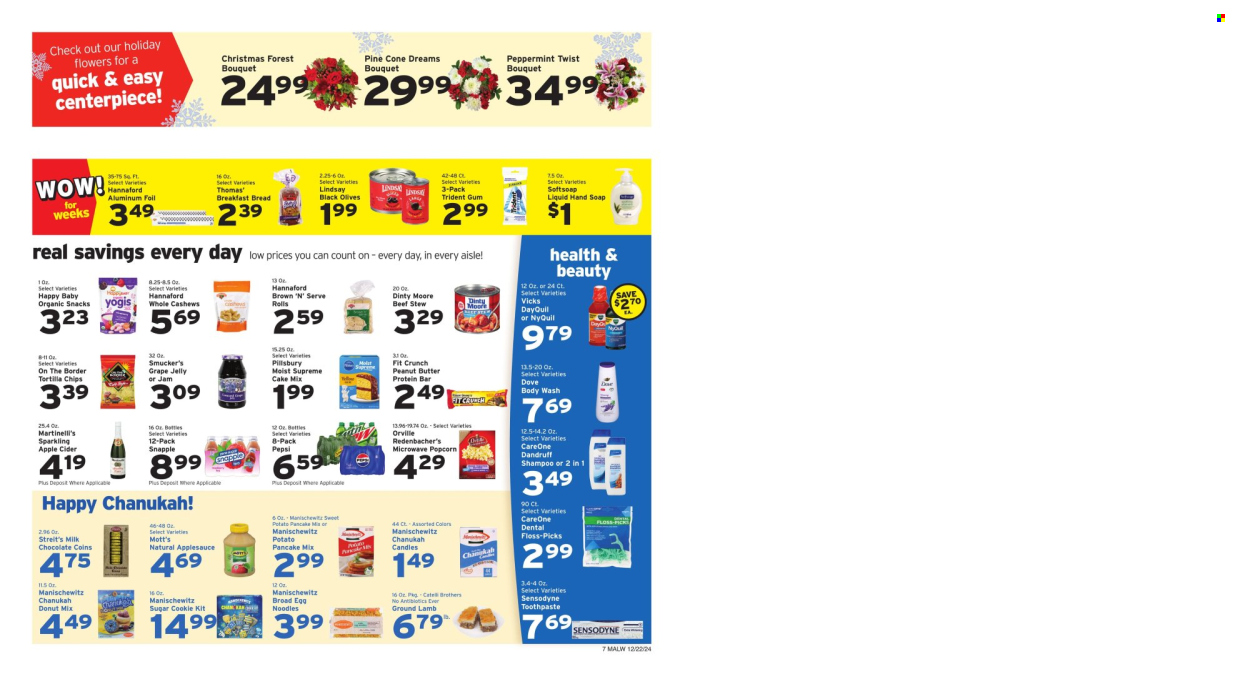Hannaford ad - 12/22/2024 - 12/28/2024. Page 11