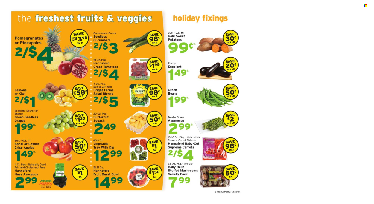 Hannaford ad - 12/22/2024 - 12/28/2024. Page 5