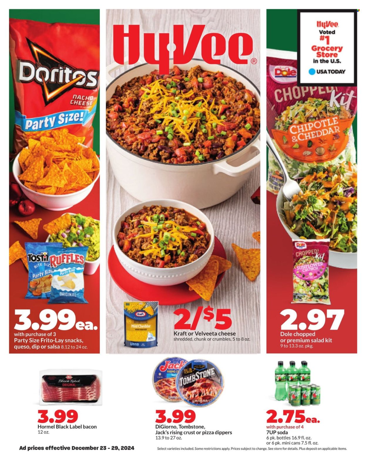 Hy-Vee ad - 12/23/2024 - 12/29/2024. Page 1