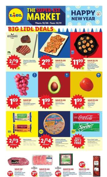 Lidl Flyer - 12/26/2024 - 12/31/2024.