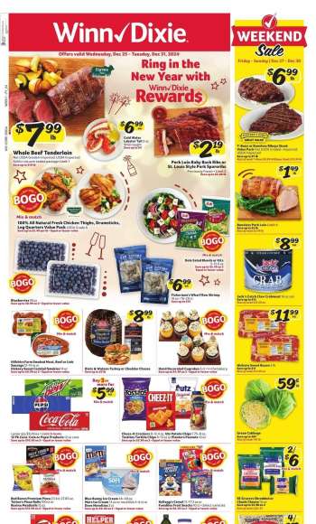 Winn Dixie Flyer - 12/25/2024 - 12/31/2024.