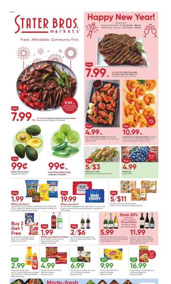Stater Bros. Flyer - 12/26/2024 - 01/01/2025.