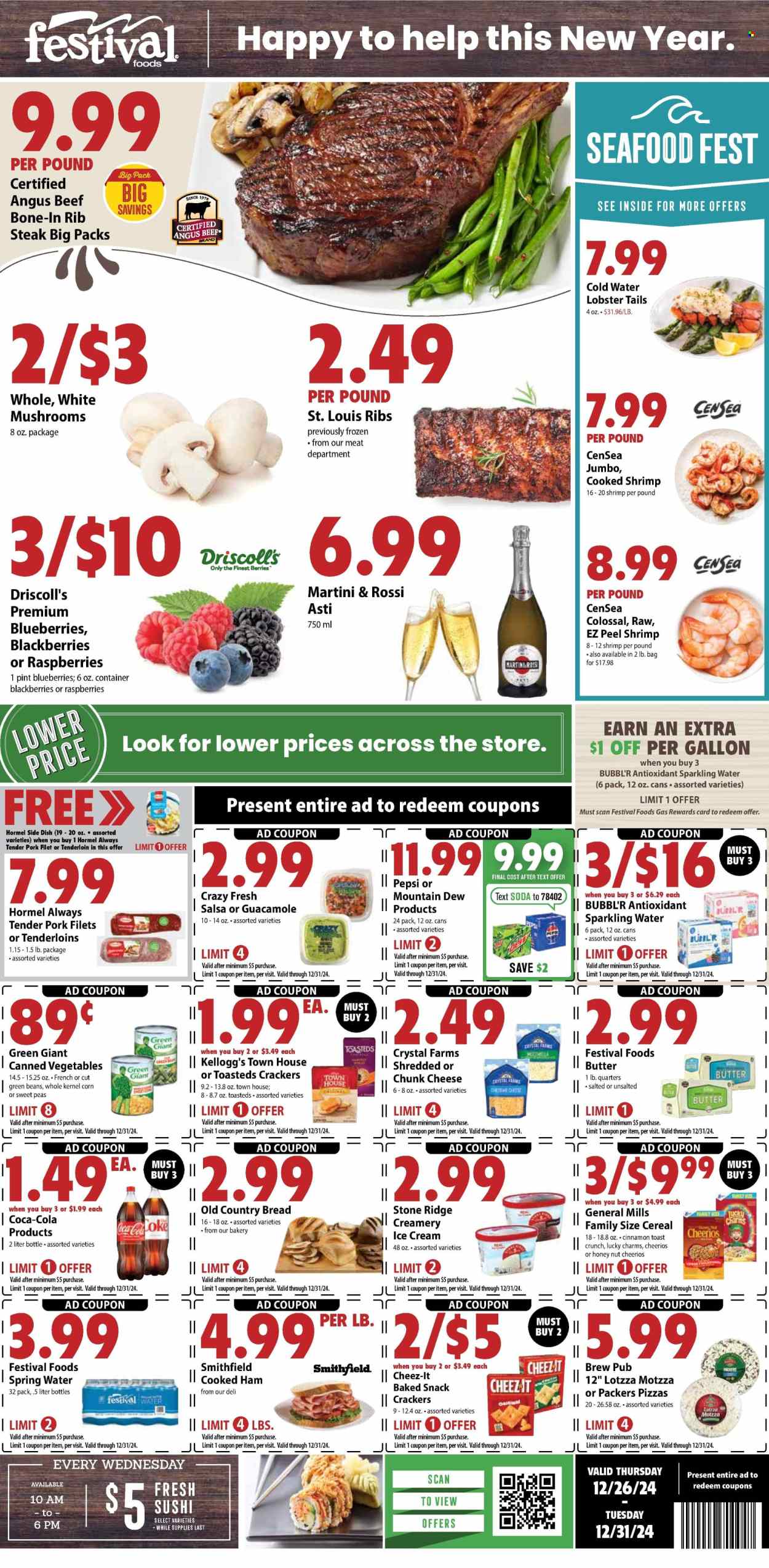 Festival Foods ad - 12/26/2024 - 12/31/2024. Page 1
