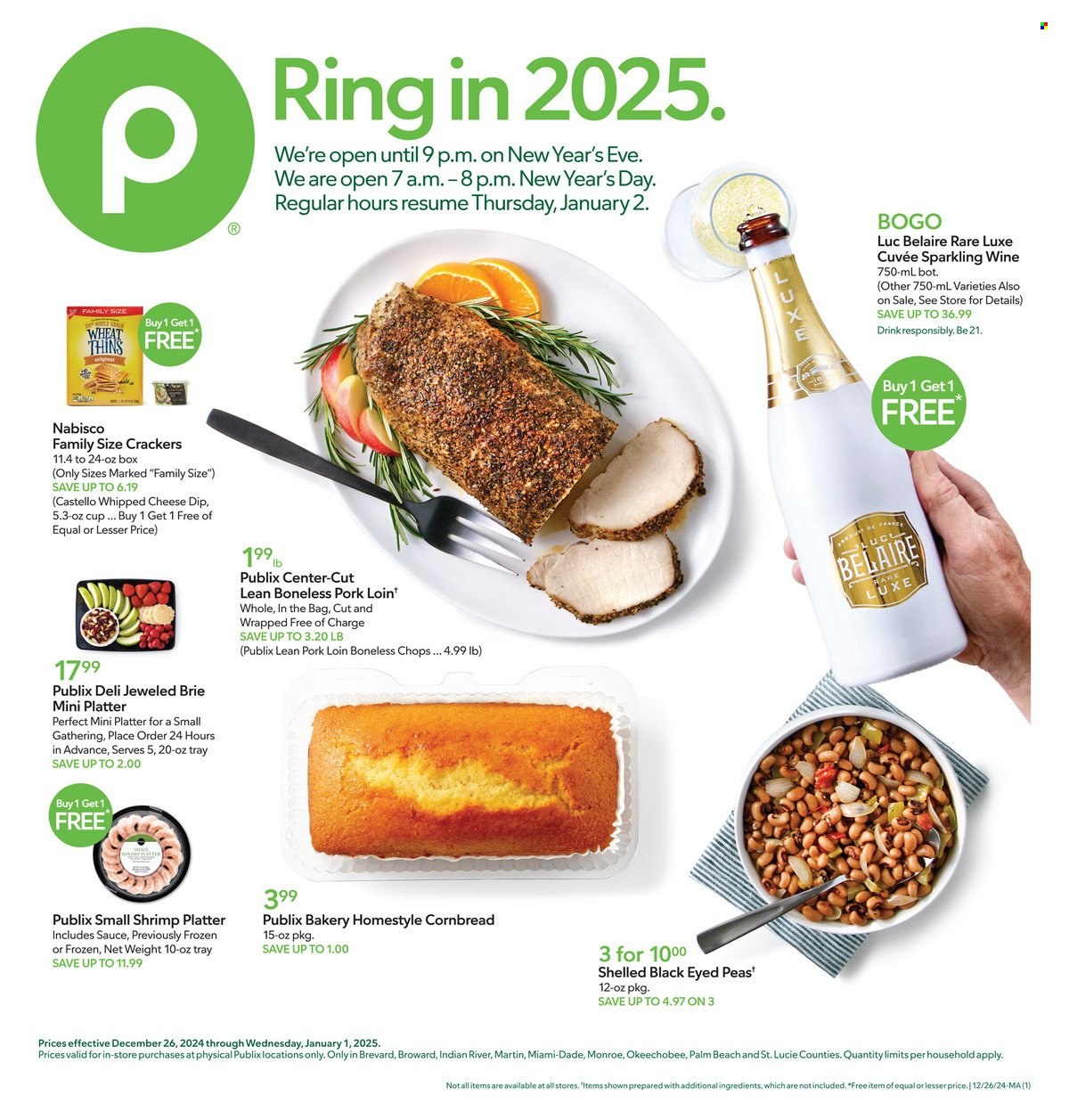 Publix ad - 12/26/2024 - 01/01/2025. Page 1