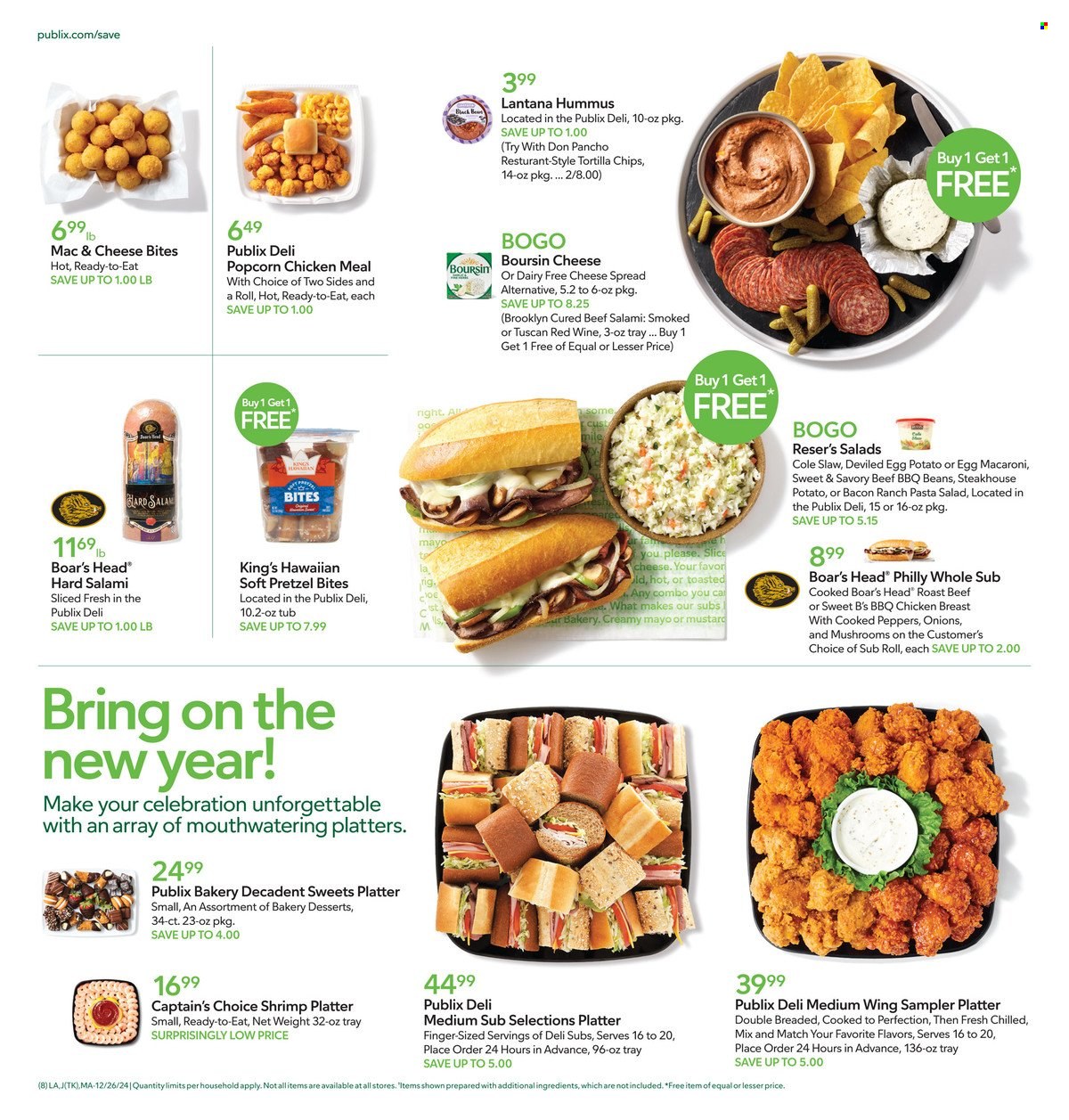 Publix ad - 12/26/2024 - 01/01/2025. Page 8