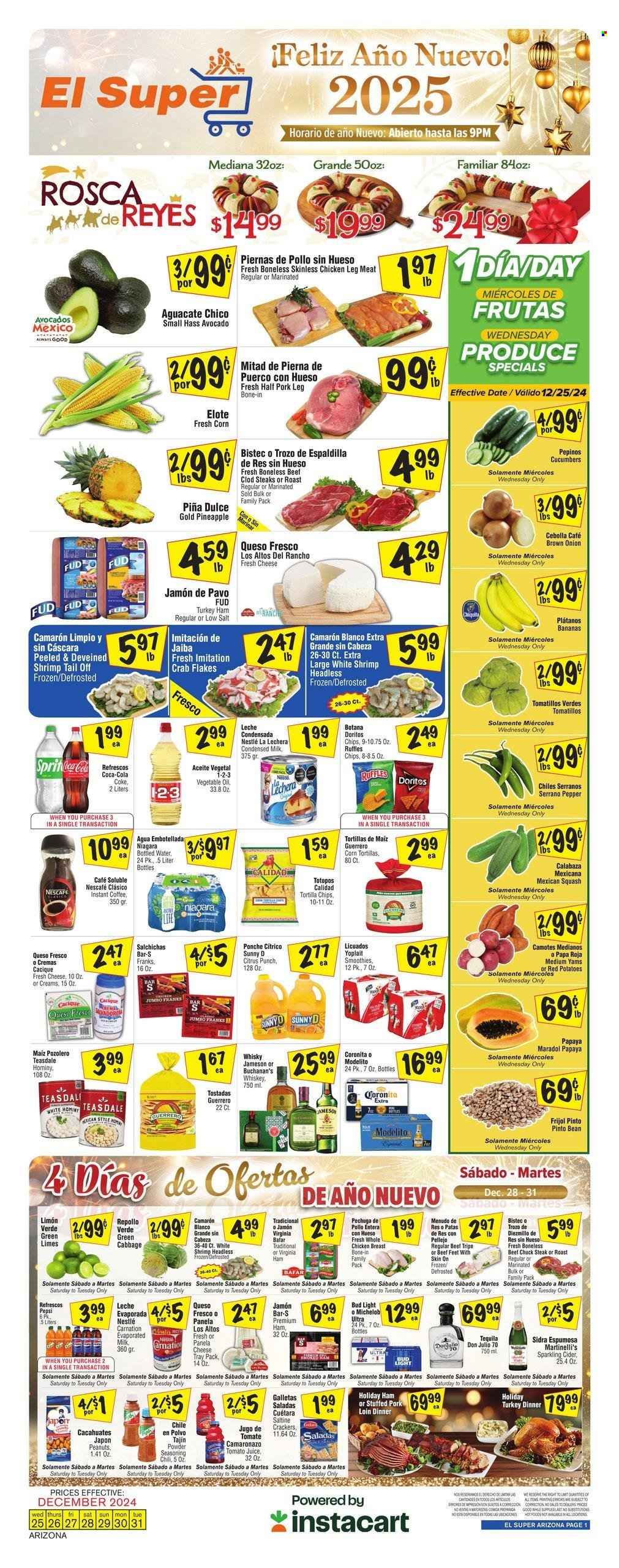 El Super ad - 12/25/2024 - 12/31/2024. Page 1