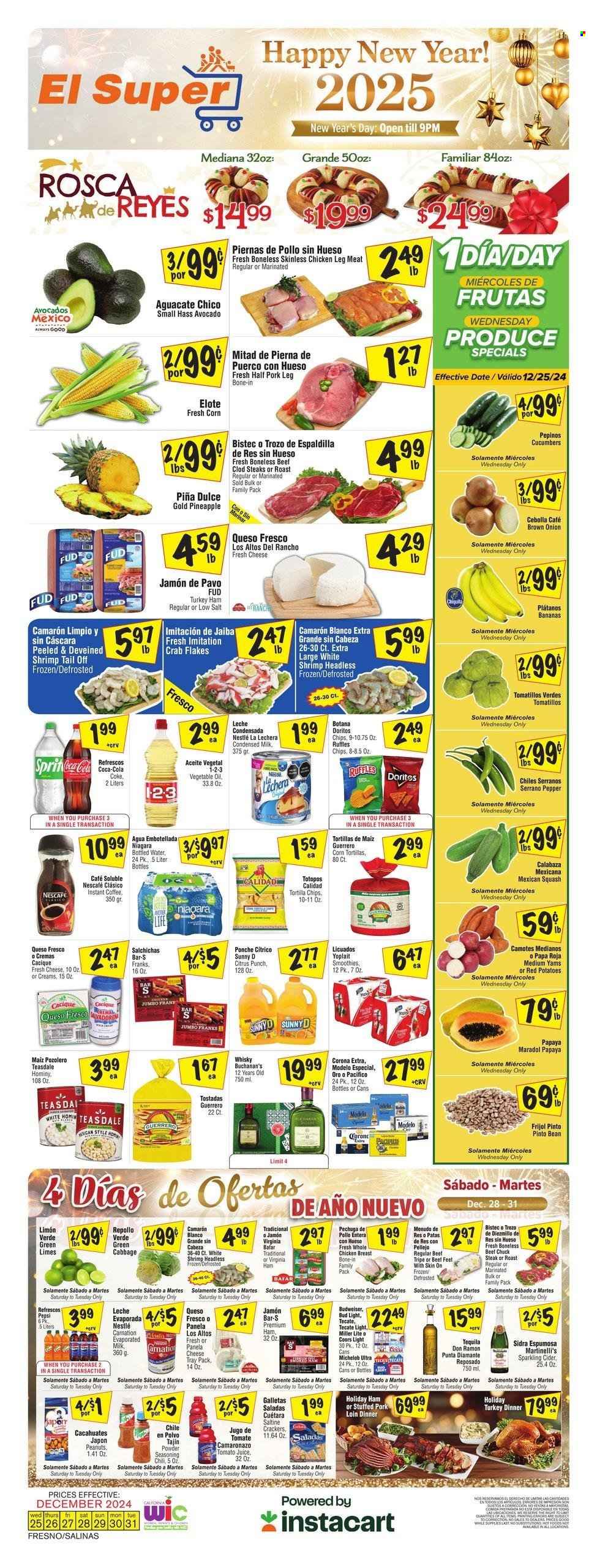 El Super ad - 12/25/2024 - 12/31/2024. Page 1