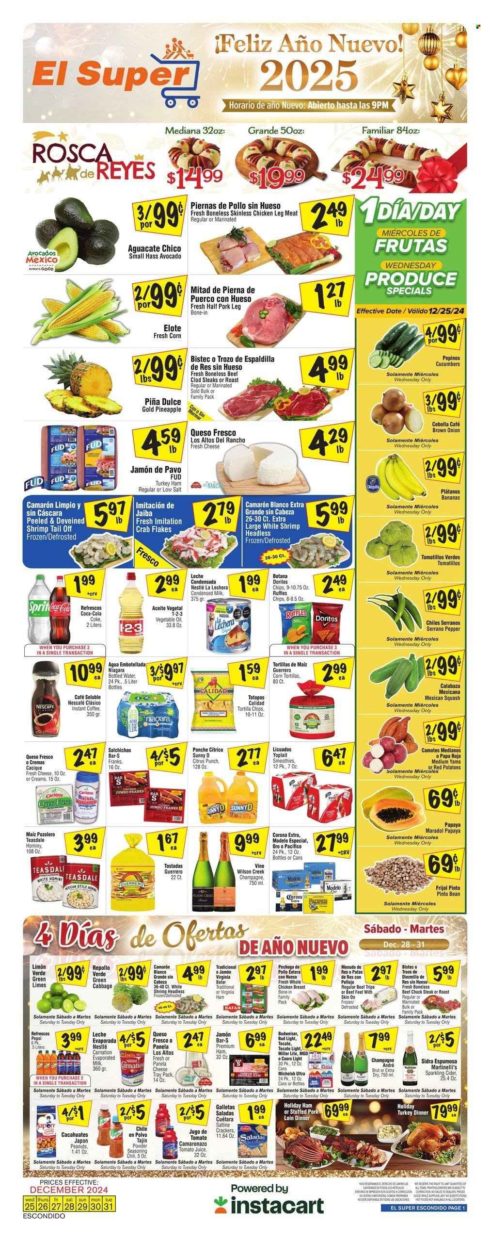 El Super ad - 12/25/2024 - 12/31/2024. Page 1