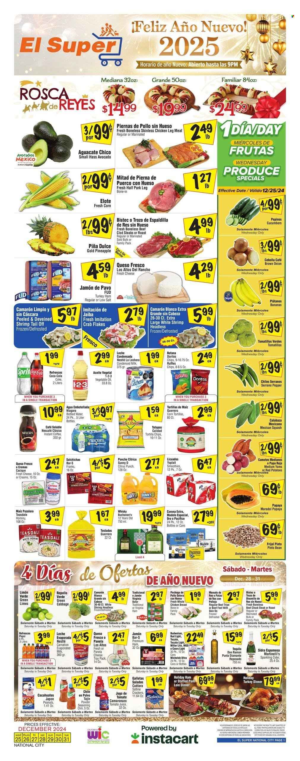 El Super ad - 12/25/2024 - 12/31/2024. Page 1