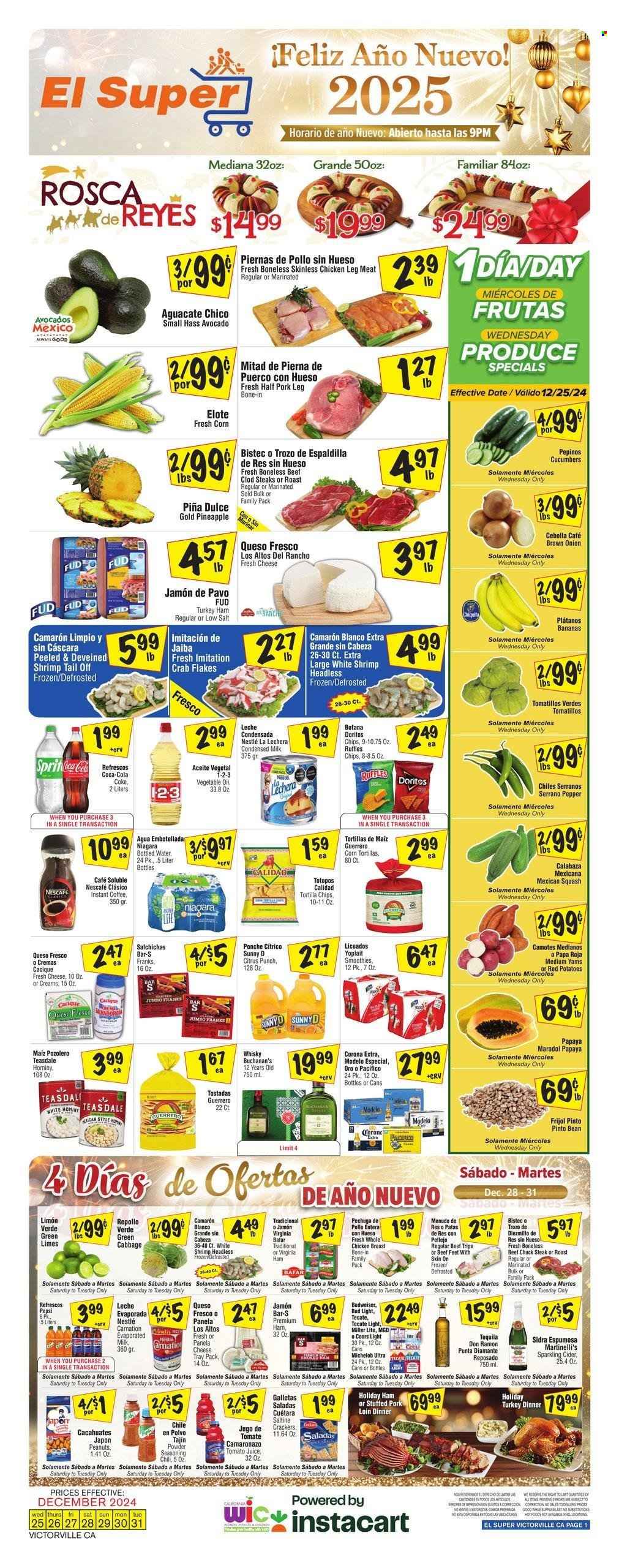 El Super ad - 12/25/2024 - 12/31/2024. Page 1