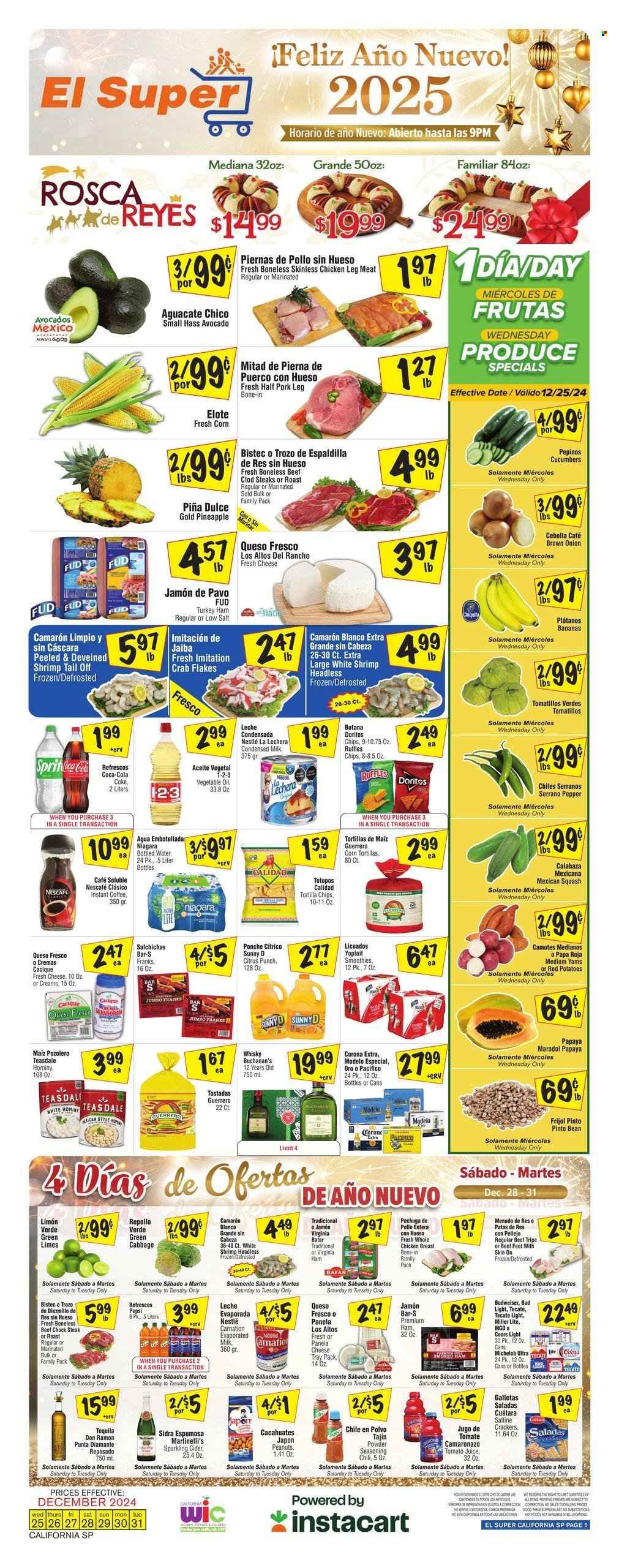 El Super ad - 12/25/2024 - 12/31/2024. Page 1