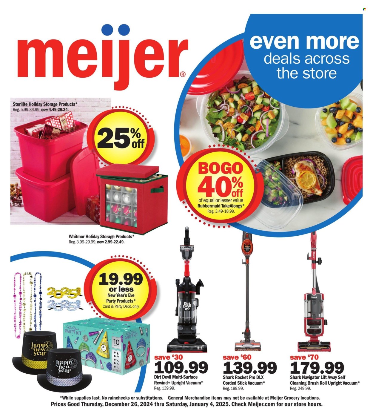 Meijer ad - 12/26/2024 - 01/04/2025. Page 1
