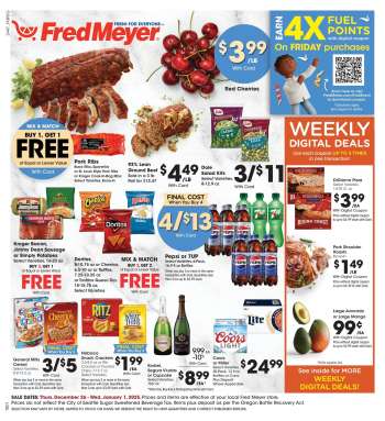 Fred Meyer Flyer - 12/26/2024 - 01/01/2025.