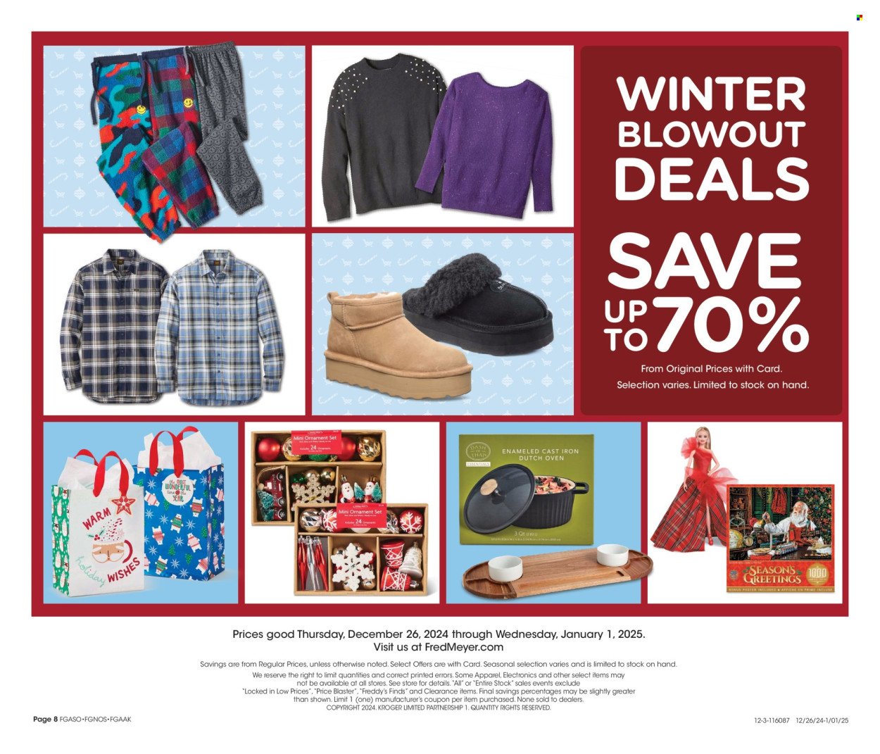 Fred Meyer ad - 12/26/2024 - 01/01/2025. Page 10