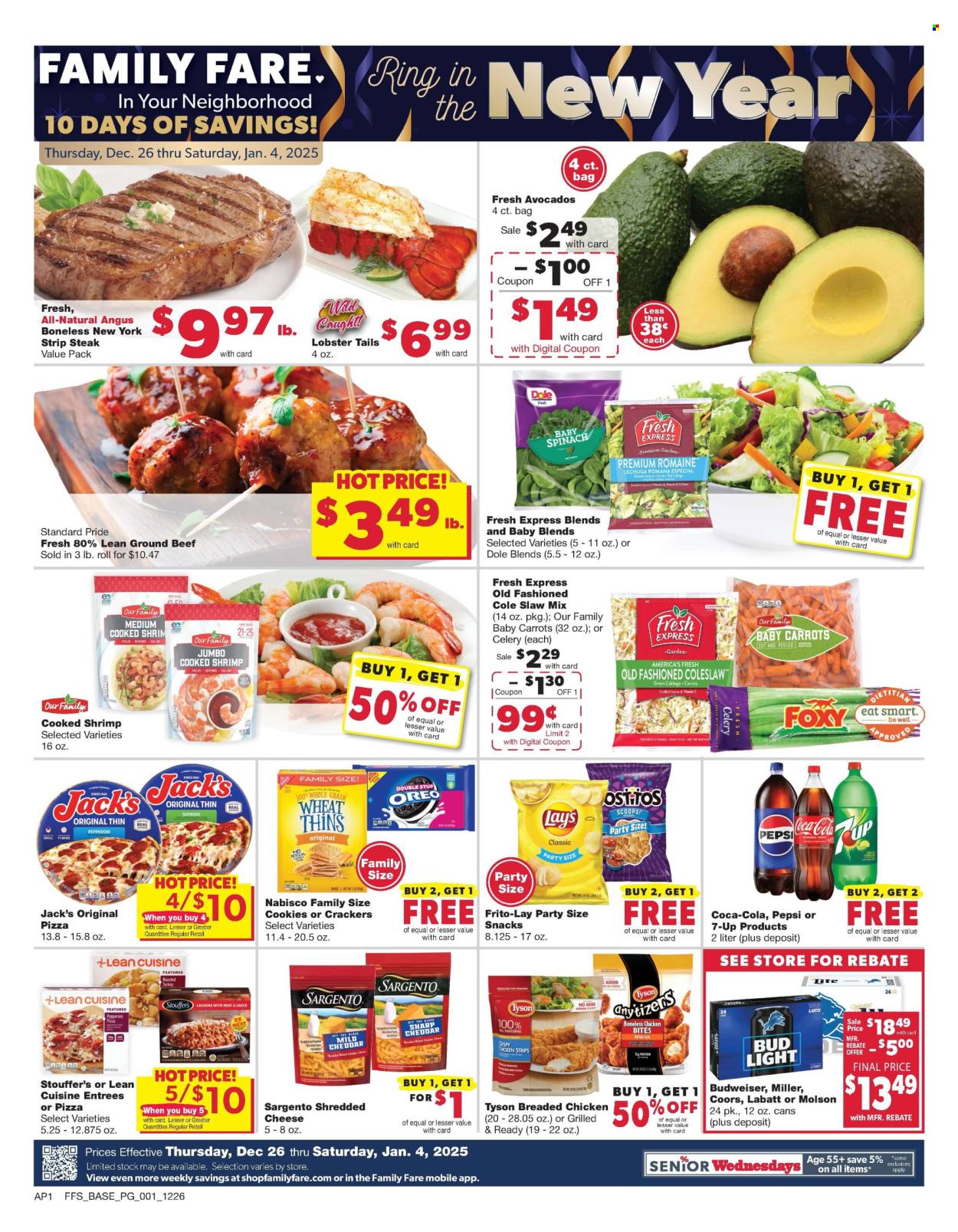 Family Fare ad - 12/26/2024 - 01/04/2025. Page 1
