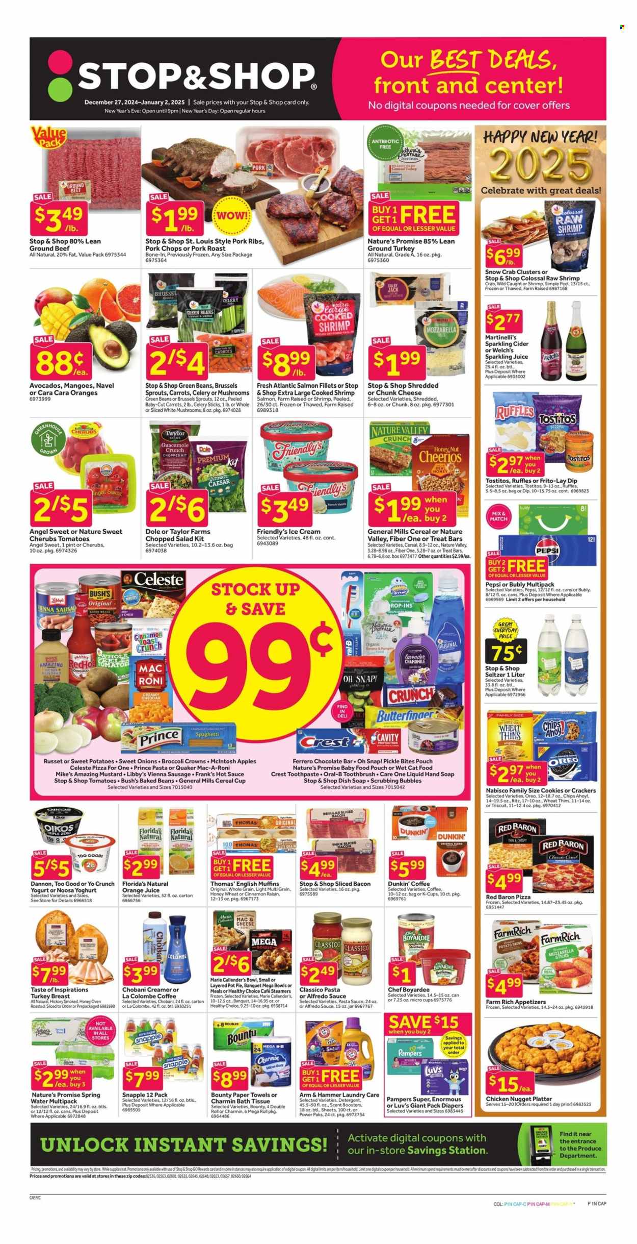 Stop & Shop ad - 12/27/2024 - 01/02/2025. Page 1