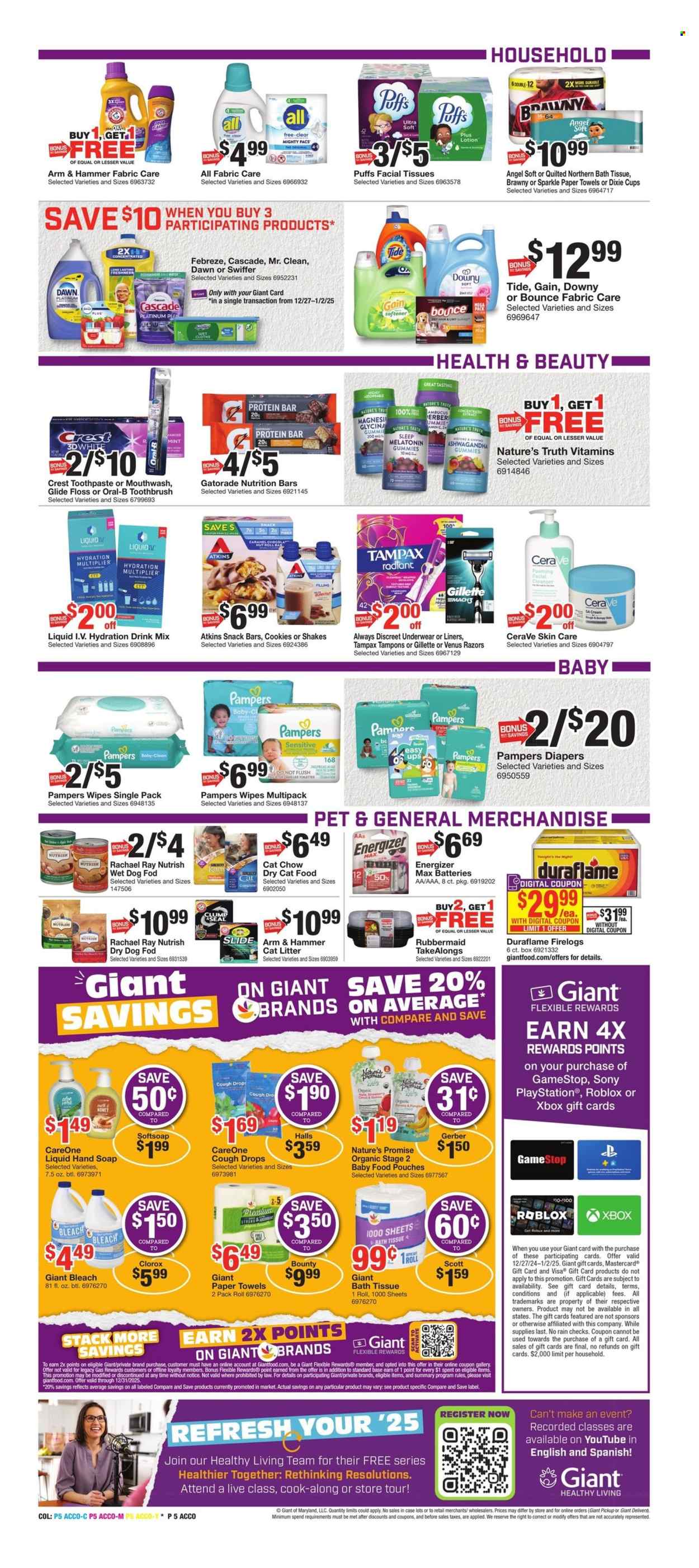 Giant Food ad - 12/27/2024 - 01/02/2025. Page 5