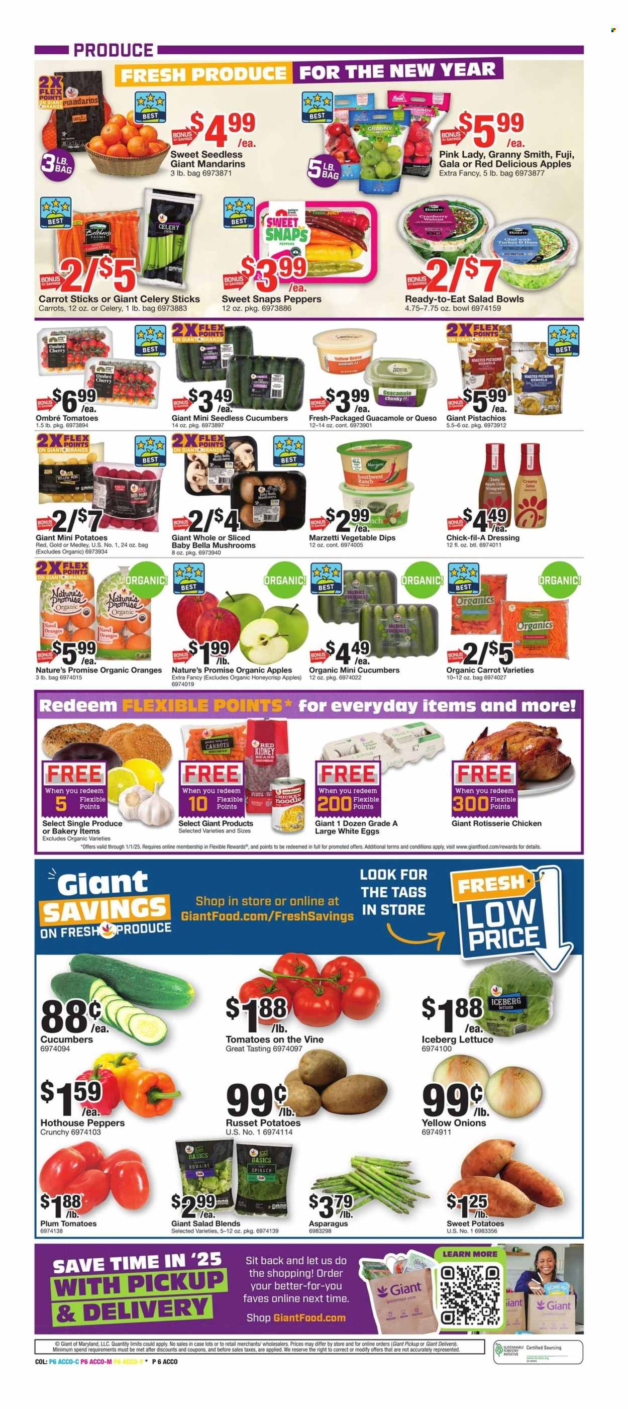 Giant Food ad - 12/27/2024 - 01/02/2025. Page 6