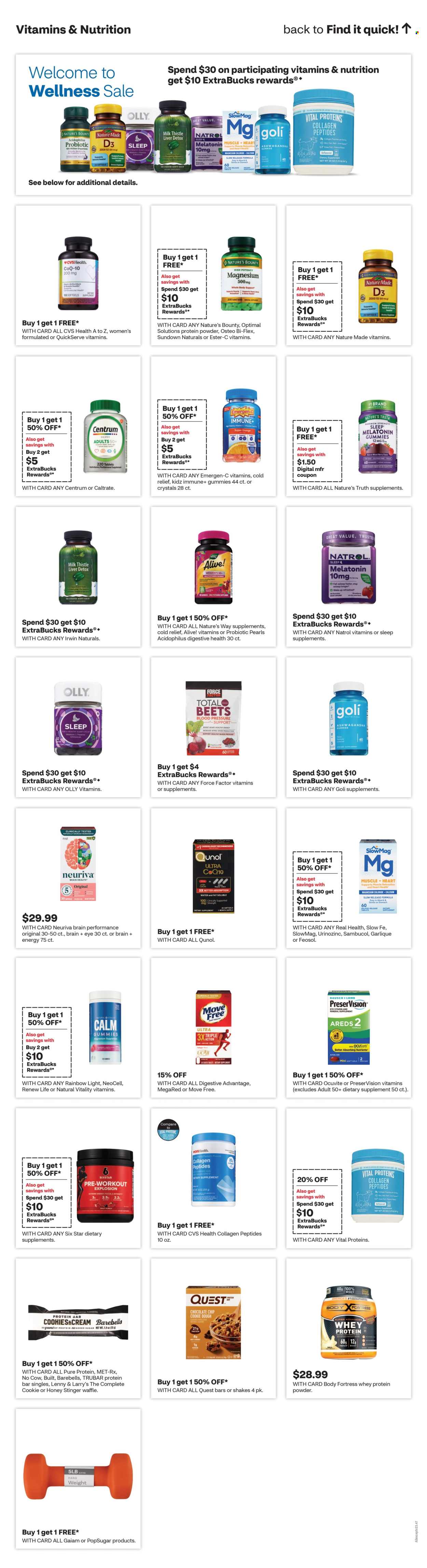CVS Pharmacy ad - 12/29/2024 - 01/04/2025. Page 9