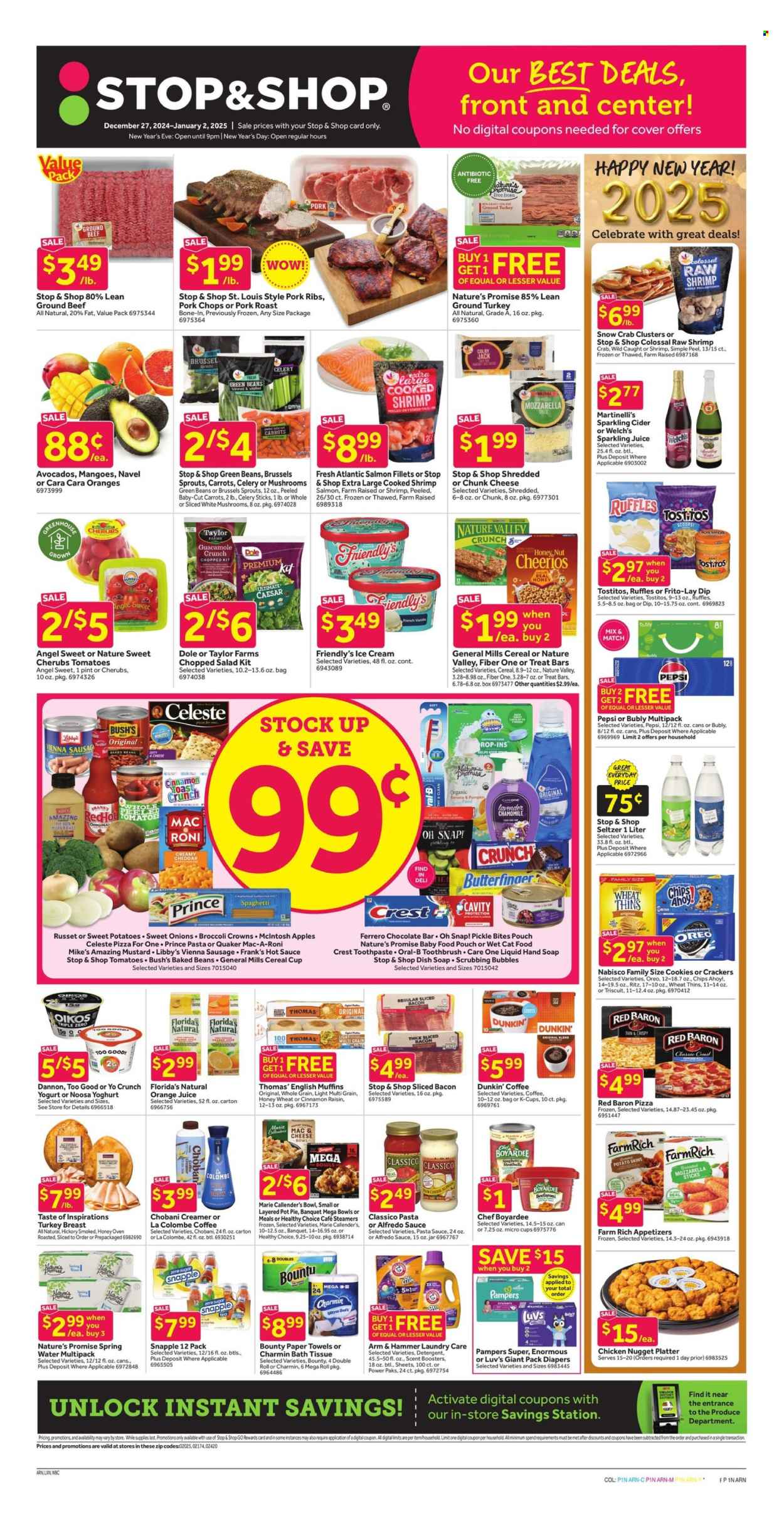 Stop & Shop ad - 12/27/2024 - 01/02/2025. Page 1